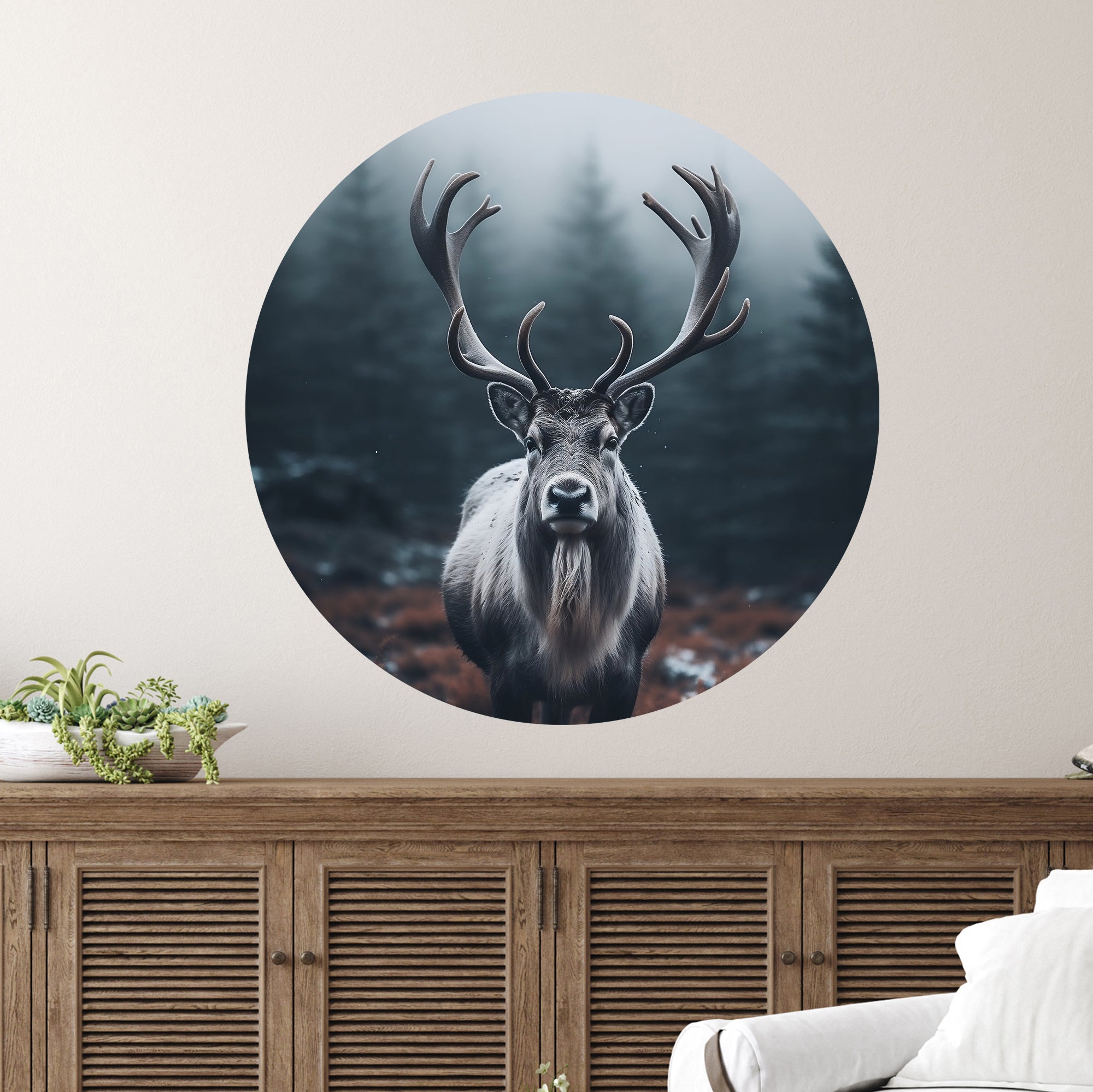 Wandtattoo Hirsch - Naturverbundenheit für dein Zuhause