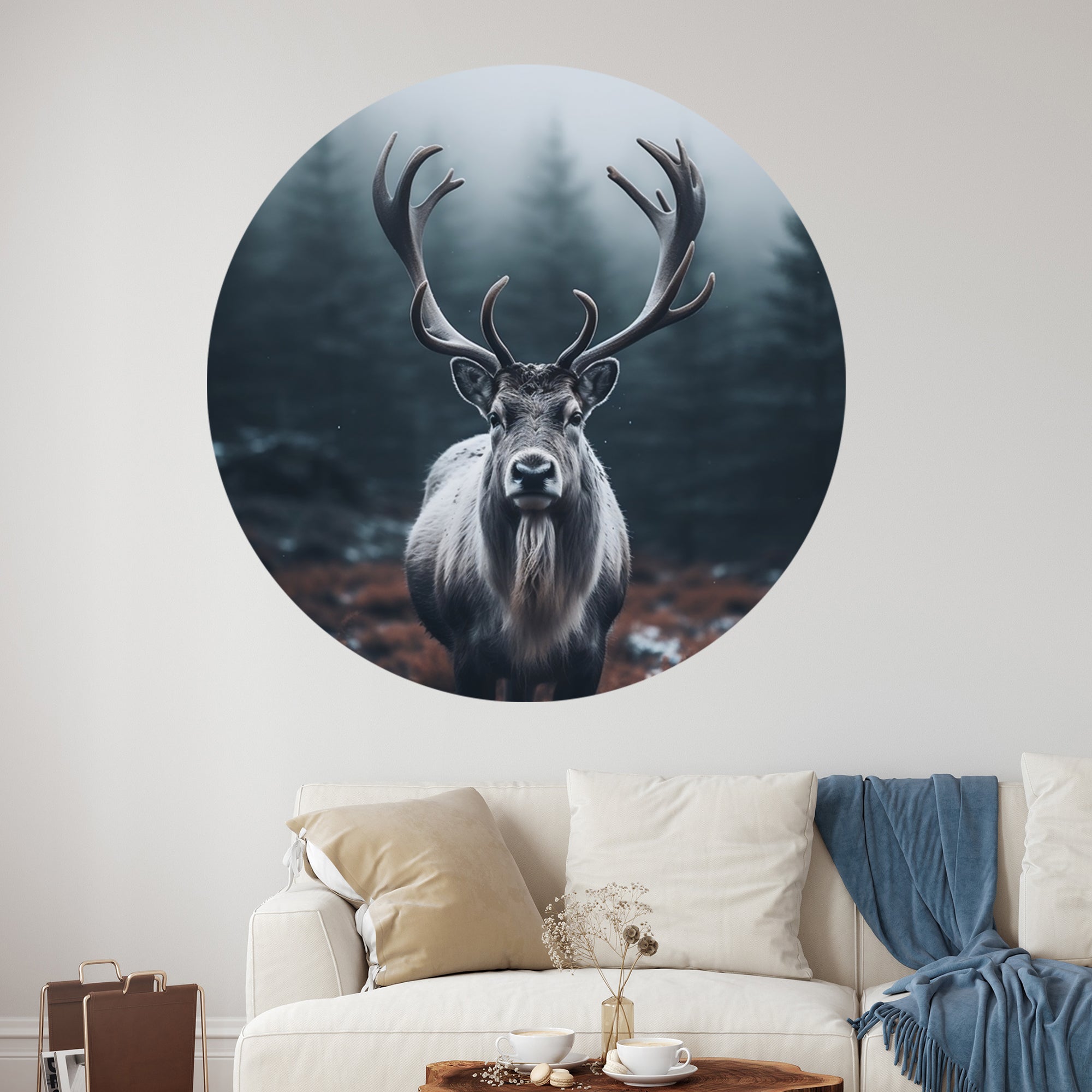 Wandtattoo Hirsch - Naturverbundenheit für dein Zuhause