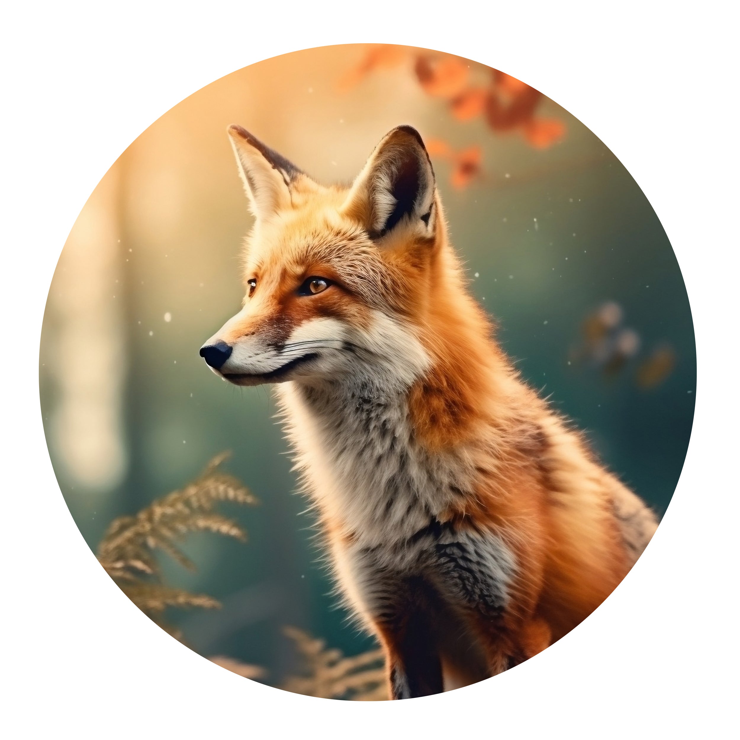 Wandtattoo Fuchs - Ein Hauch von Wildnis