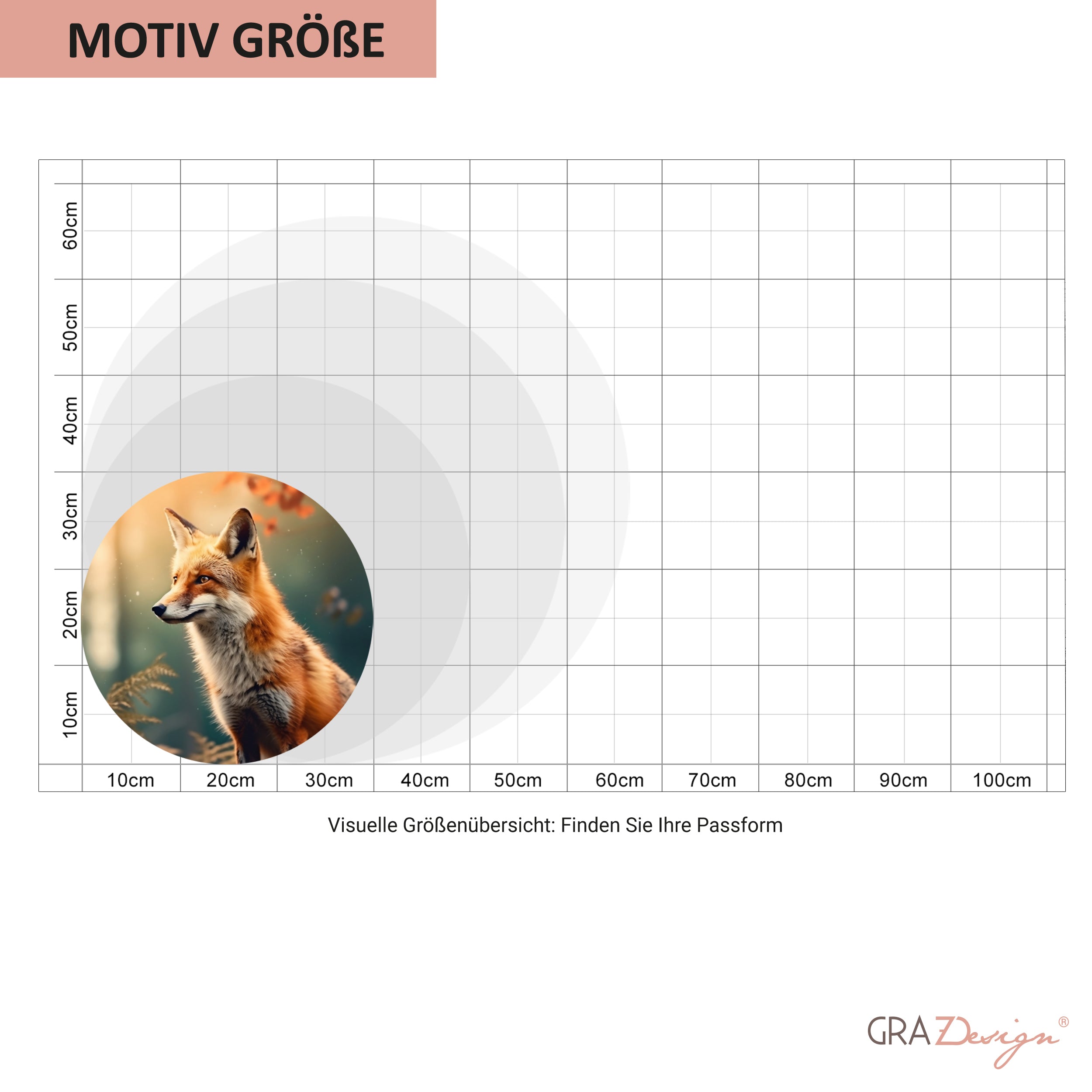 Wandtattoo Fuchs - Ein Hauch von Wildnis