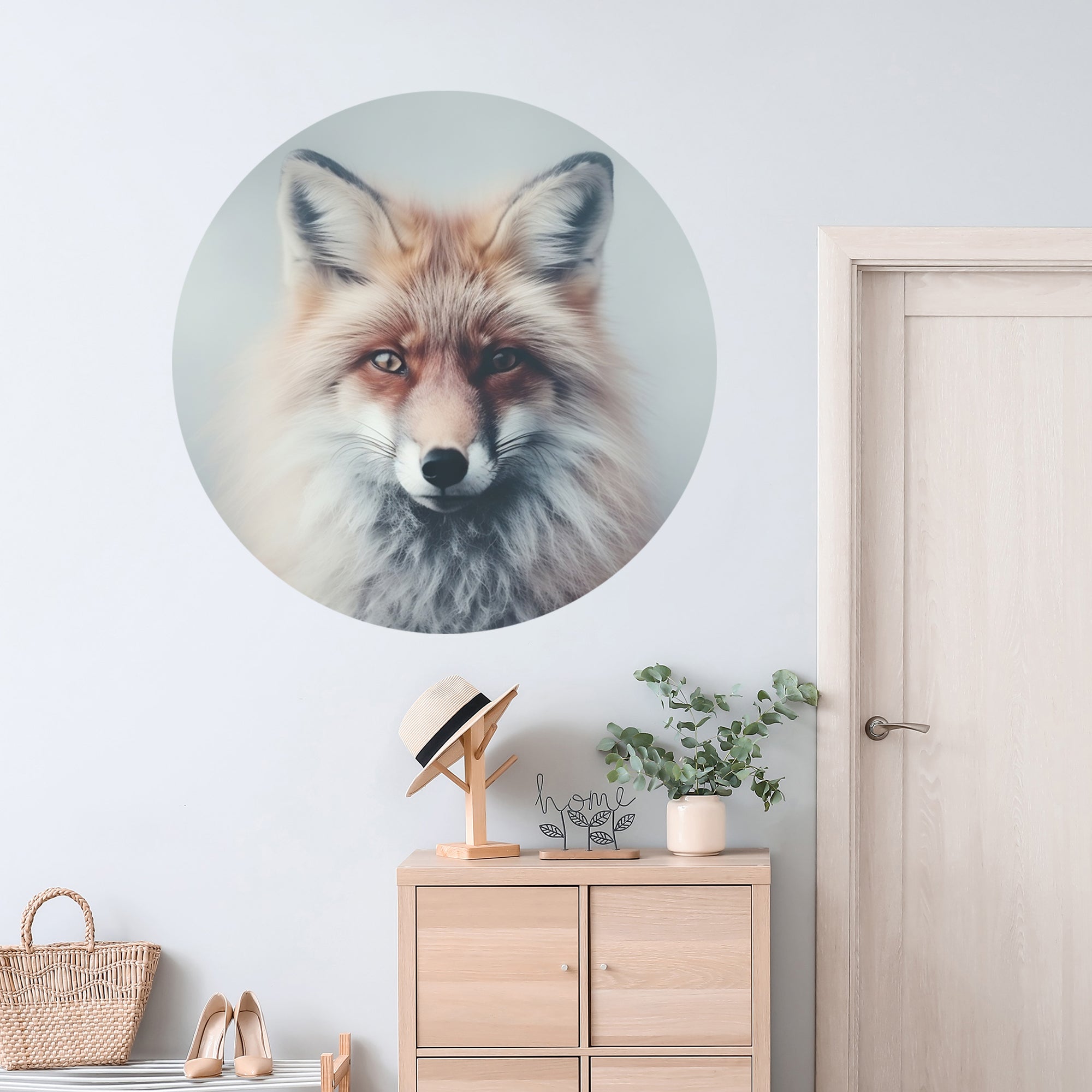 Wandtattoo Fuchs - Ein Blick voller Anmut