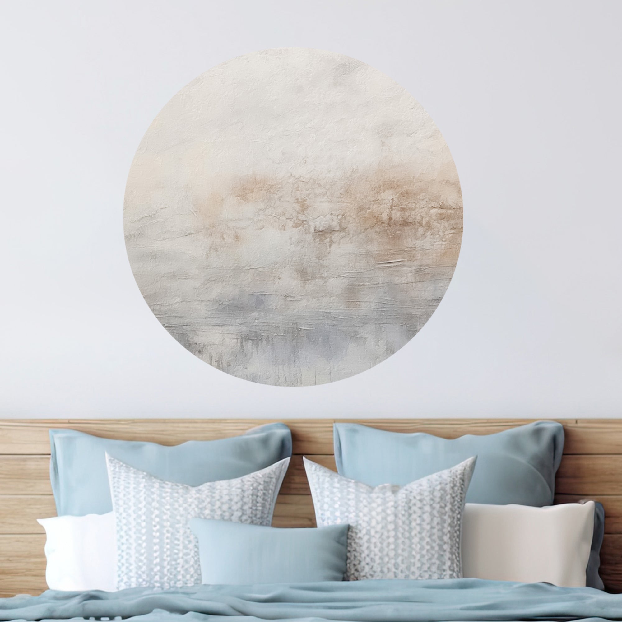 Wandtattoo Rund Textur Aquarell