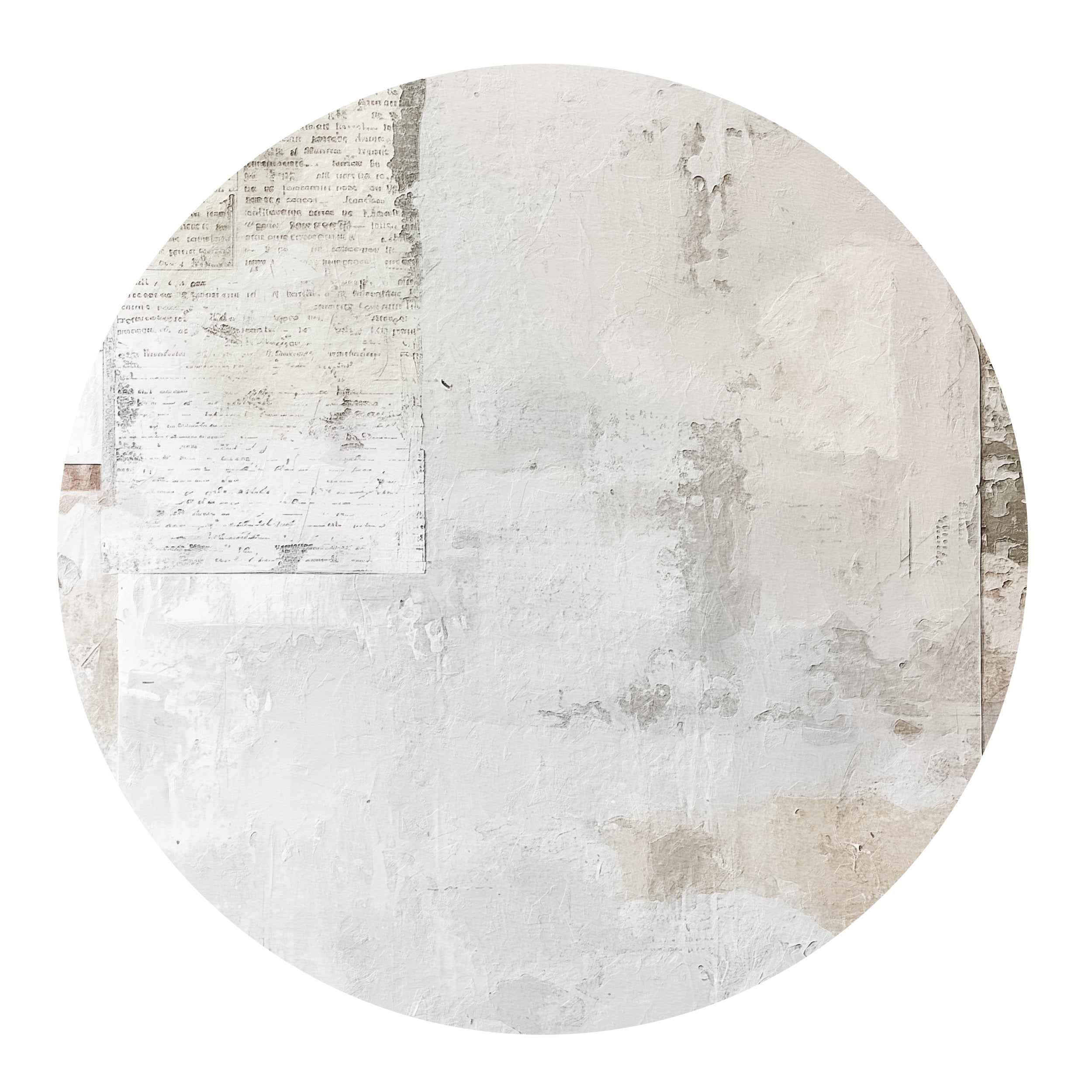 Wandtattoo in sanften Grautönen