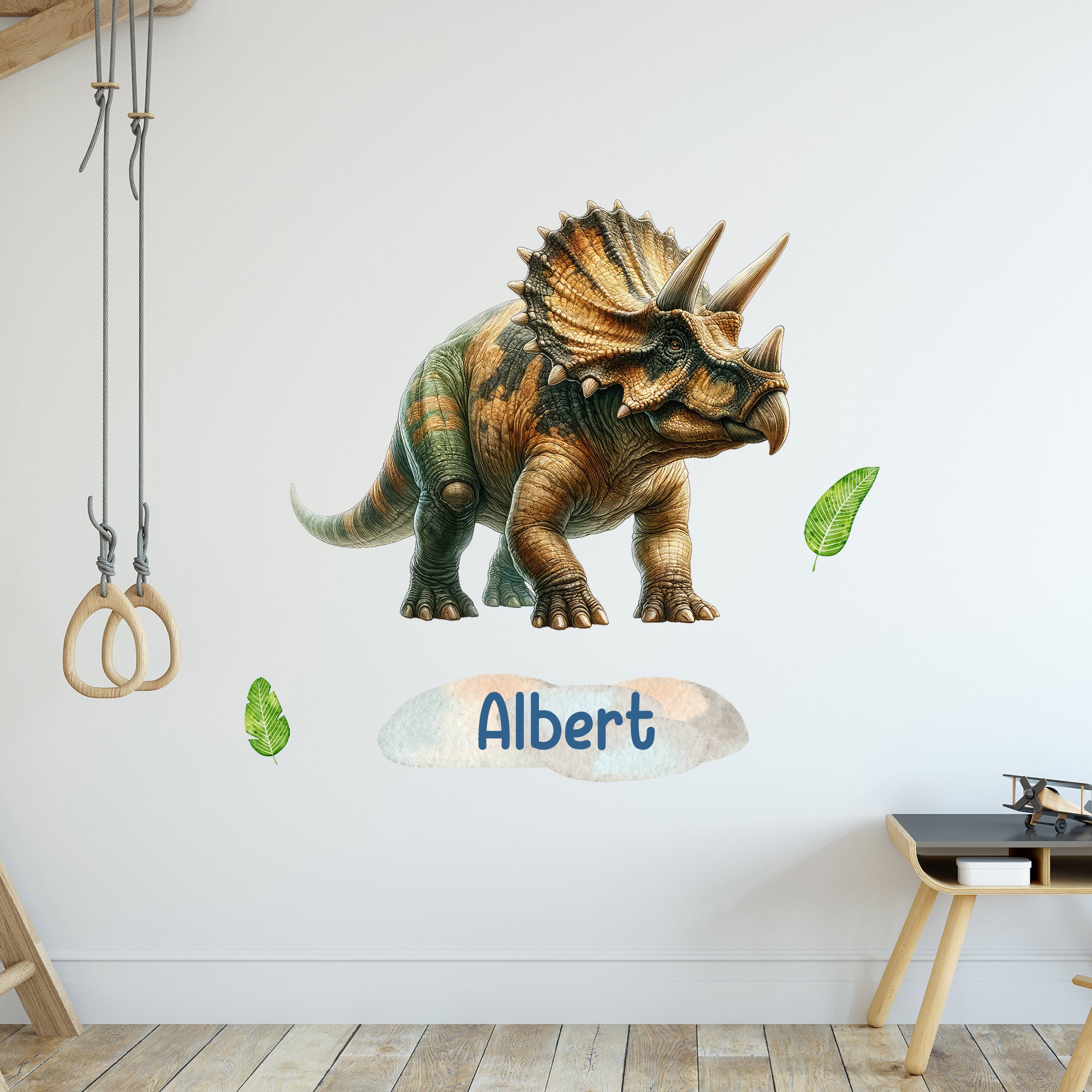 Wandtattoo Triceratops - Dinosaurier