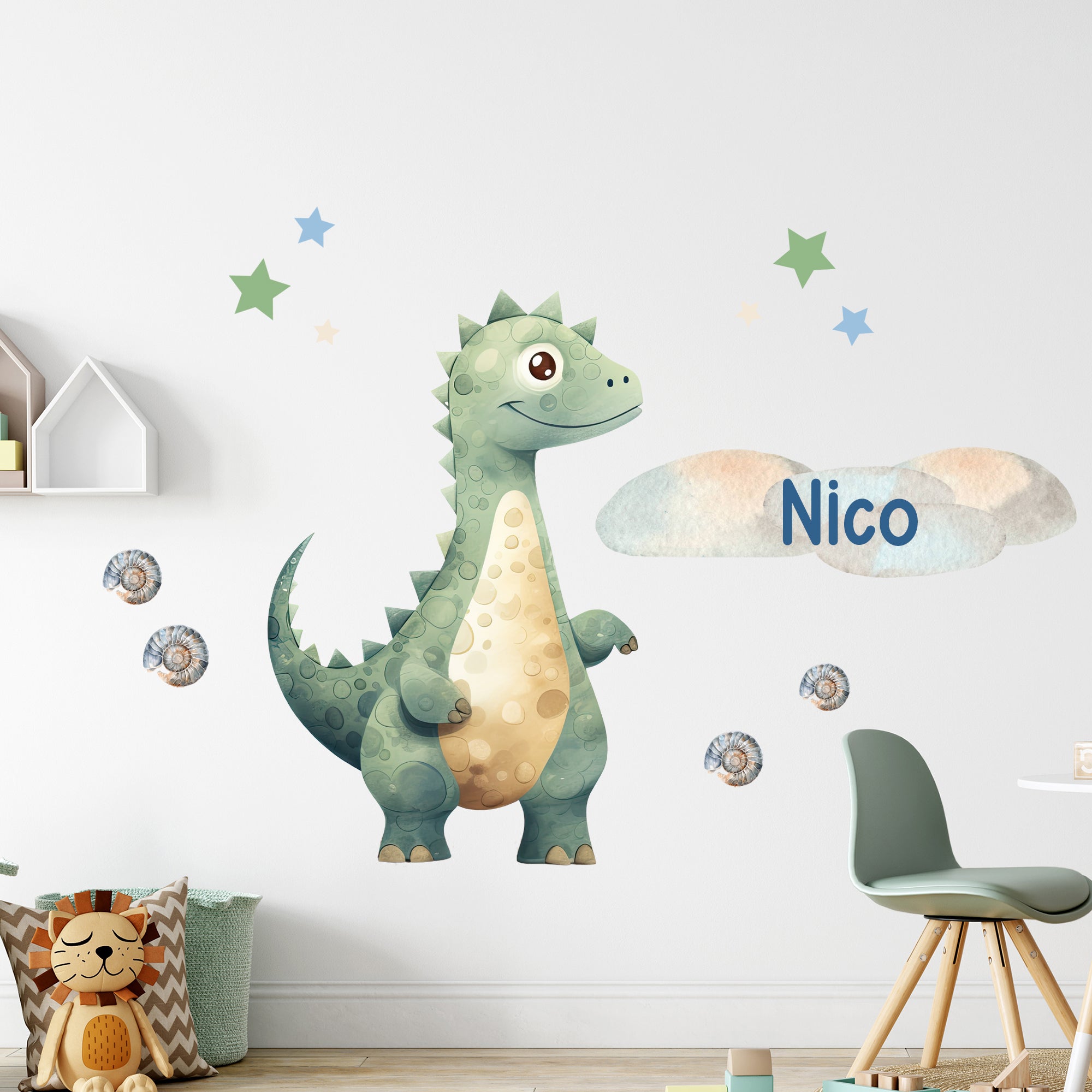 Wandtattoo Dinosaurier