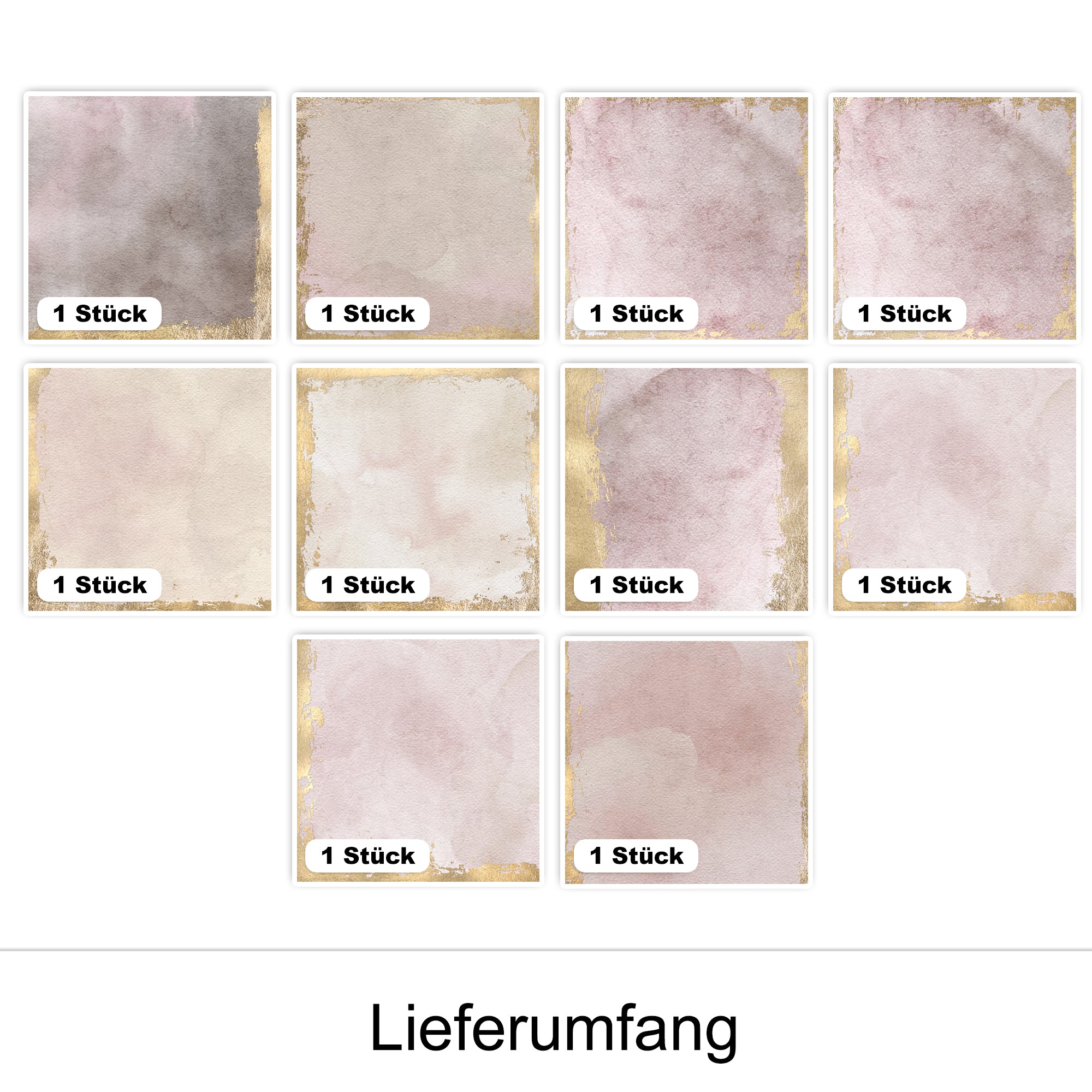 Fliesenaufkleber Aquarell-Motiv