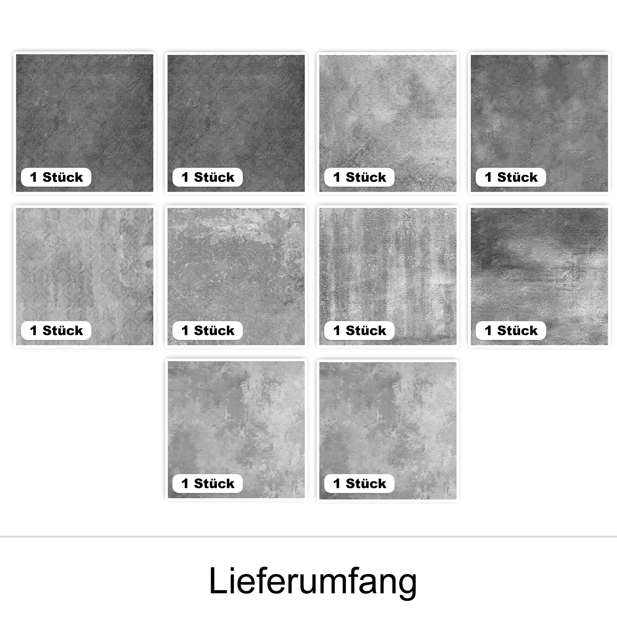 Fliesenaufkleber Beton-Optik