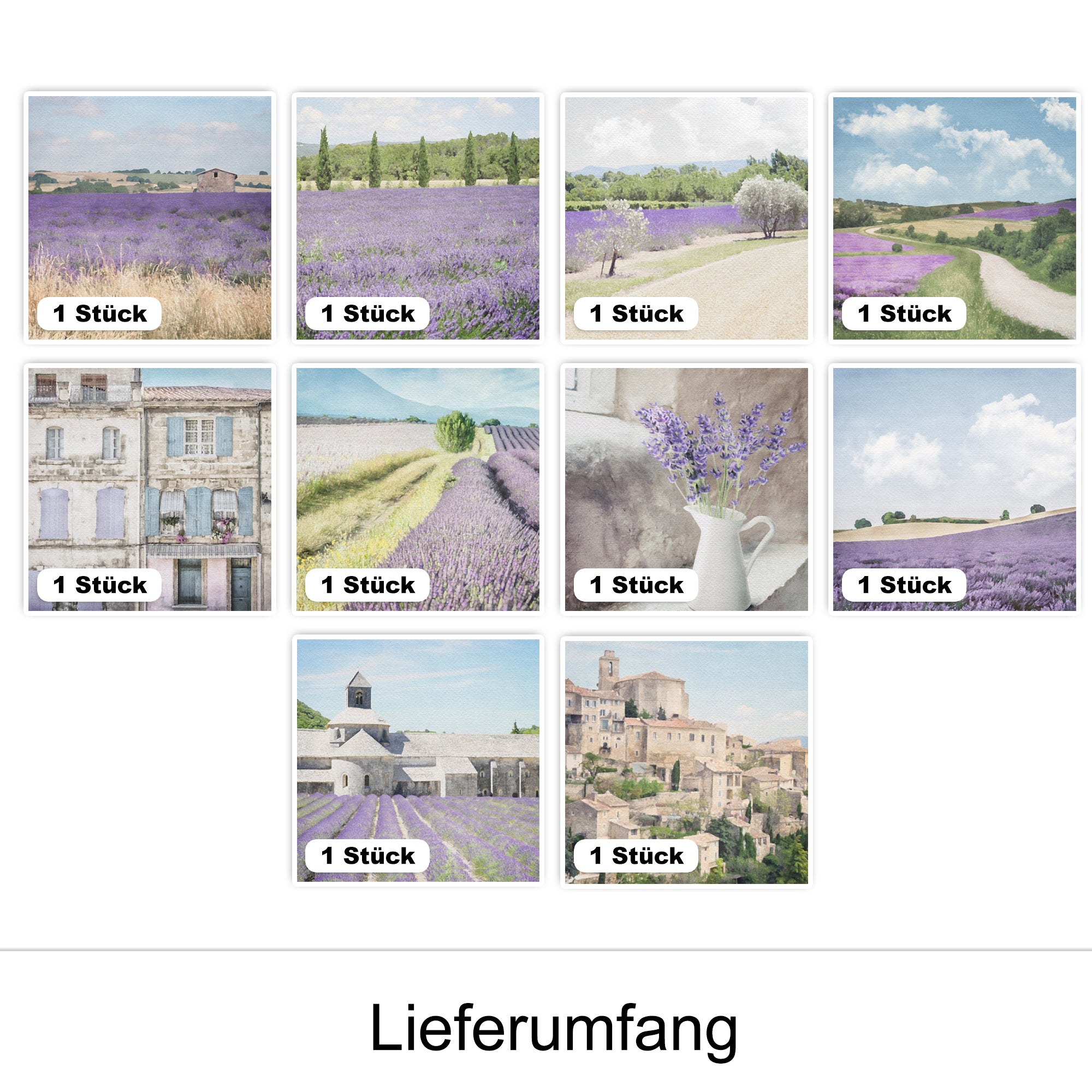 Fliesenaufkleber Provence-Motiv