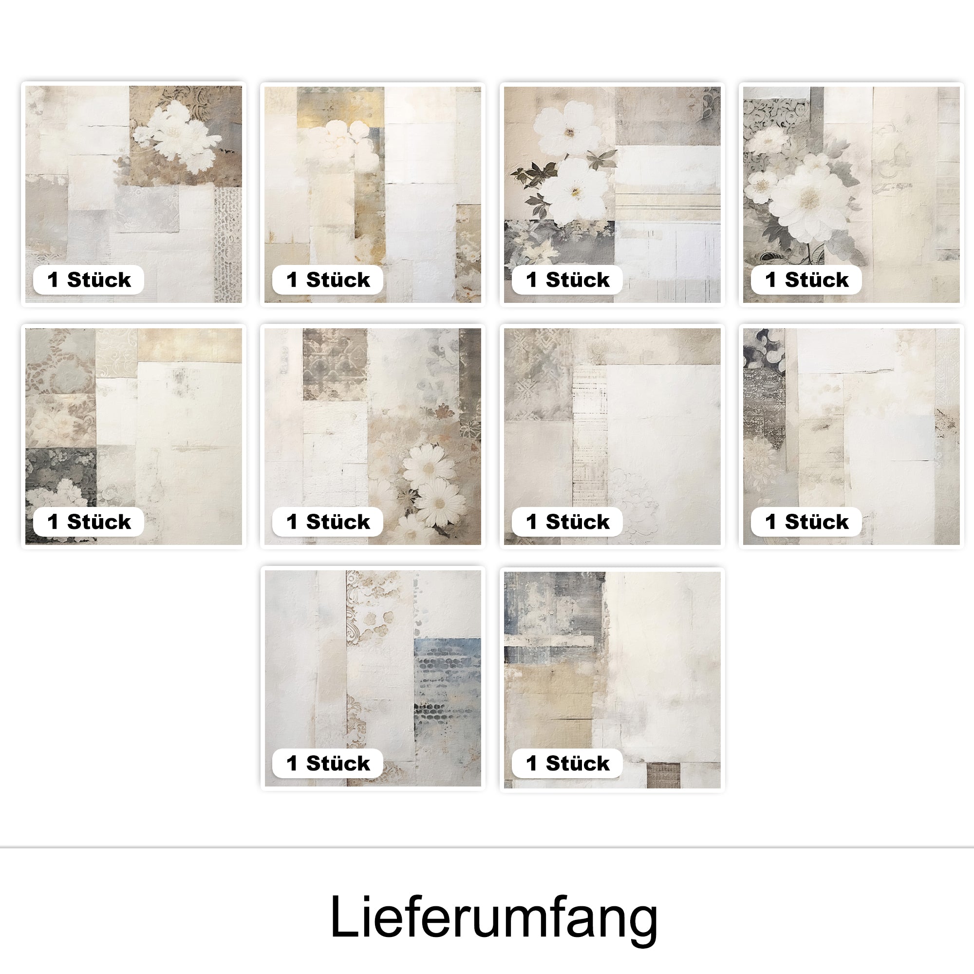 Fliesenaufkleber Beige-Muster