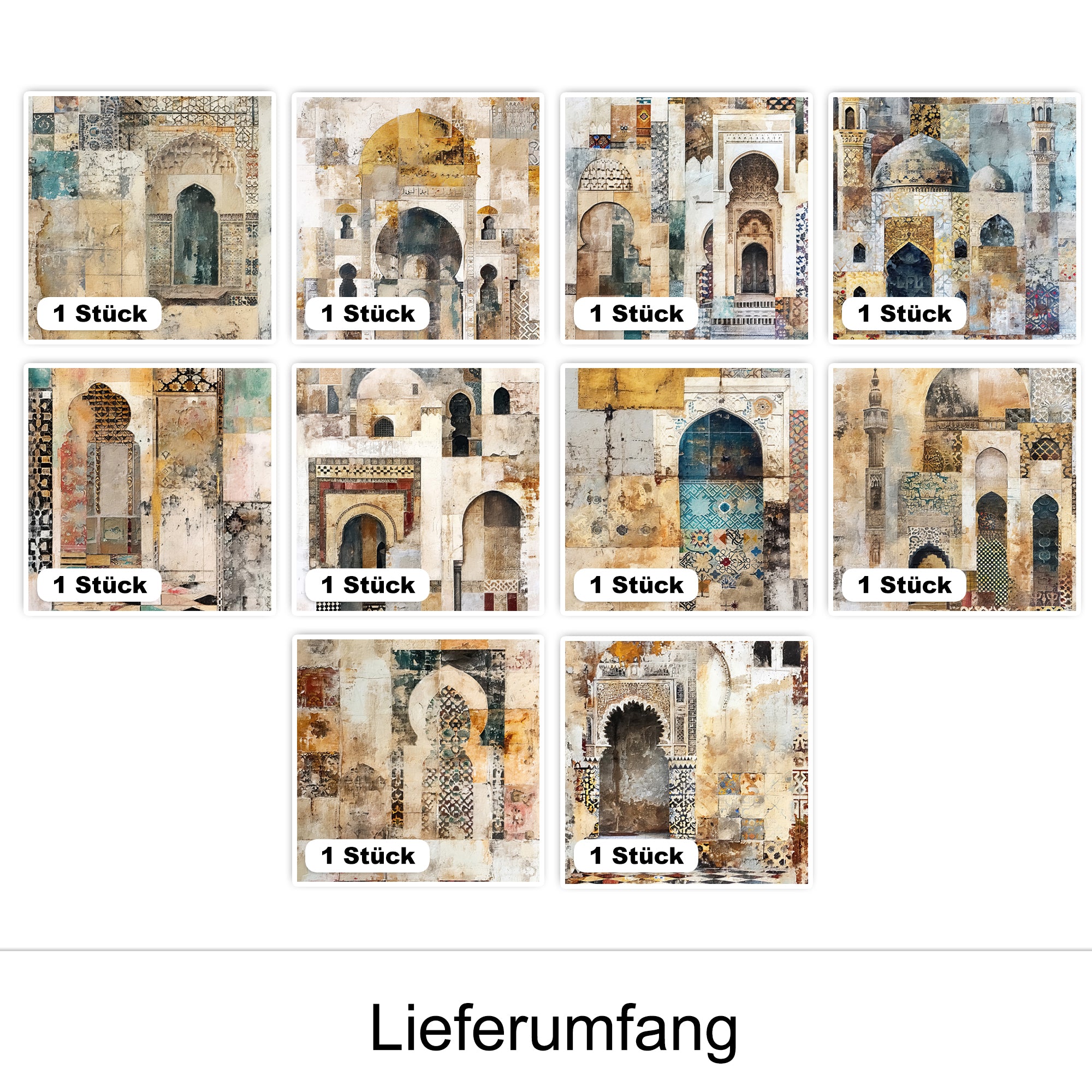 Fliesenaufkleber Marokkanisches Motiv