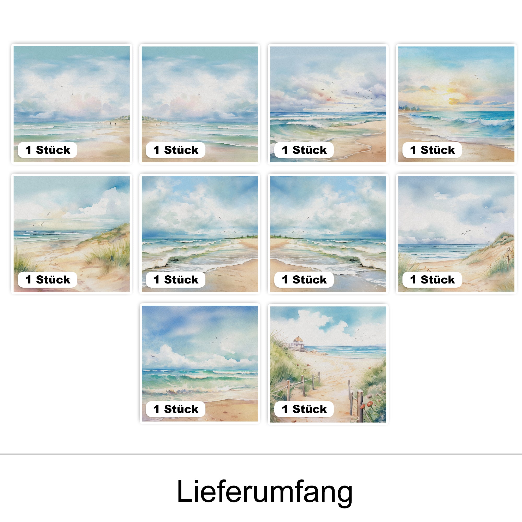 Fliesenaufkleber Strandmotiv