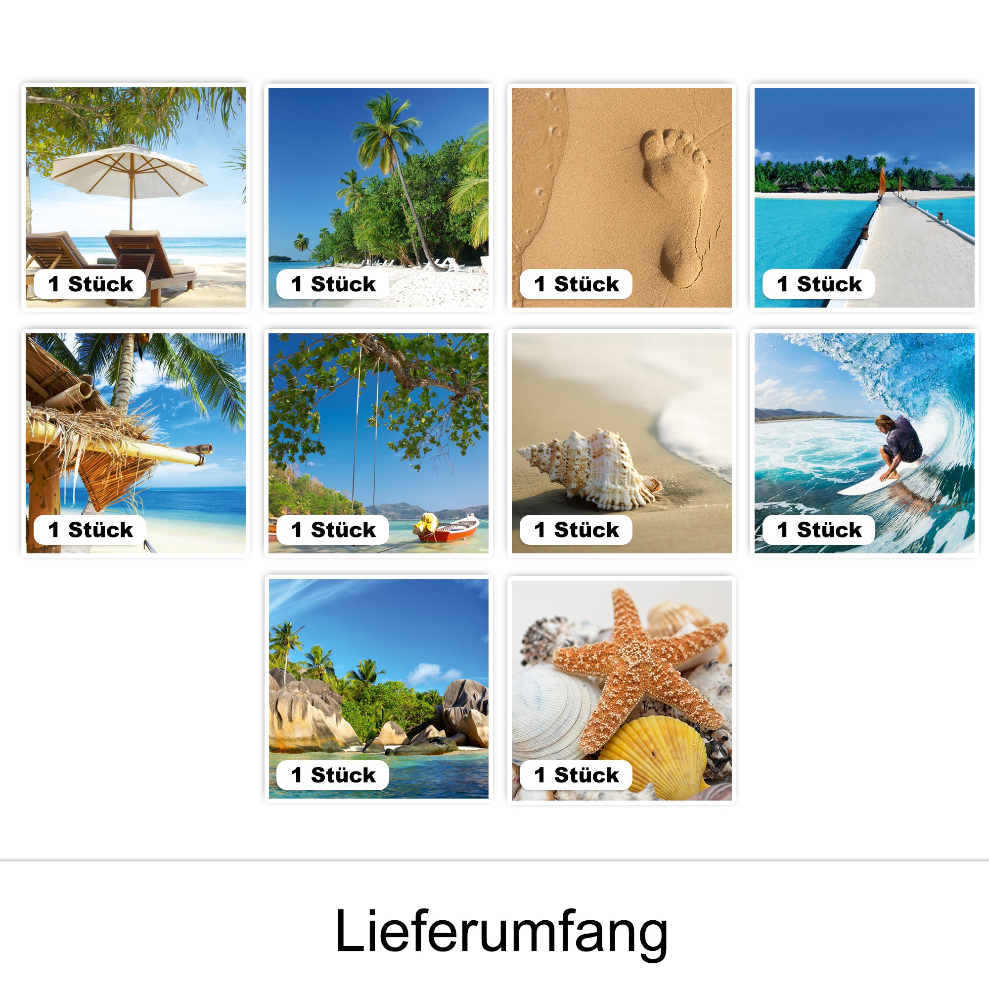 Fliesenaufkleber Meeresmotiven