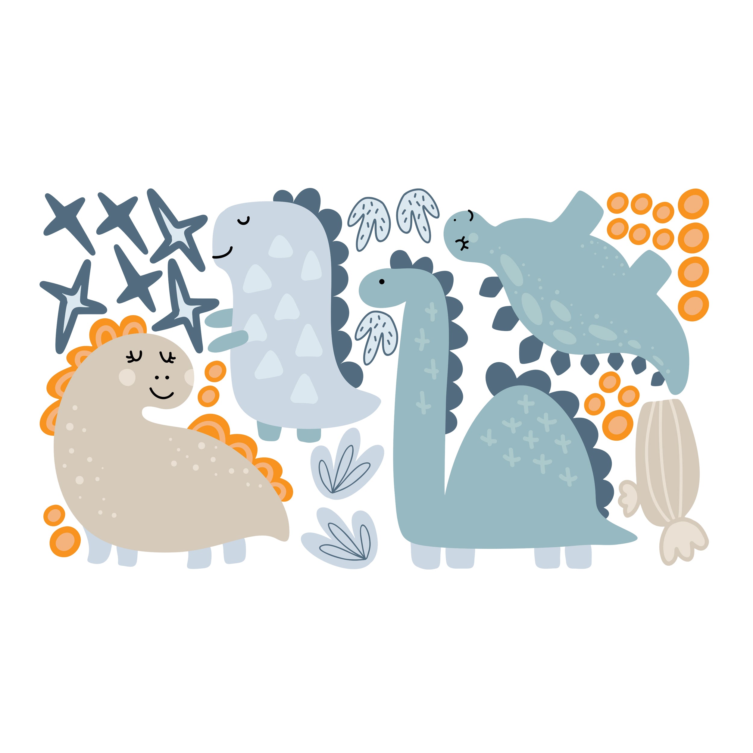 Wandtattoo Dinosaurier