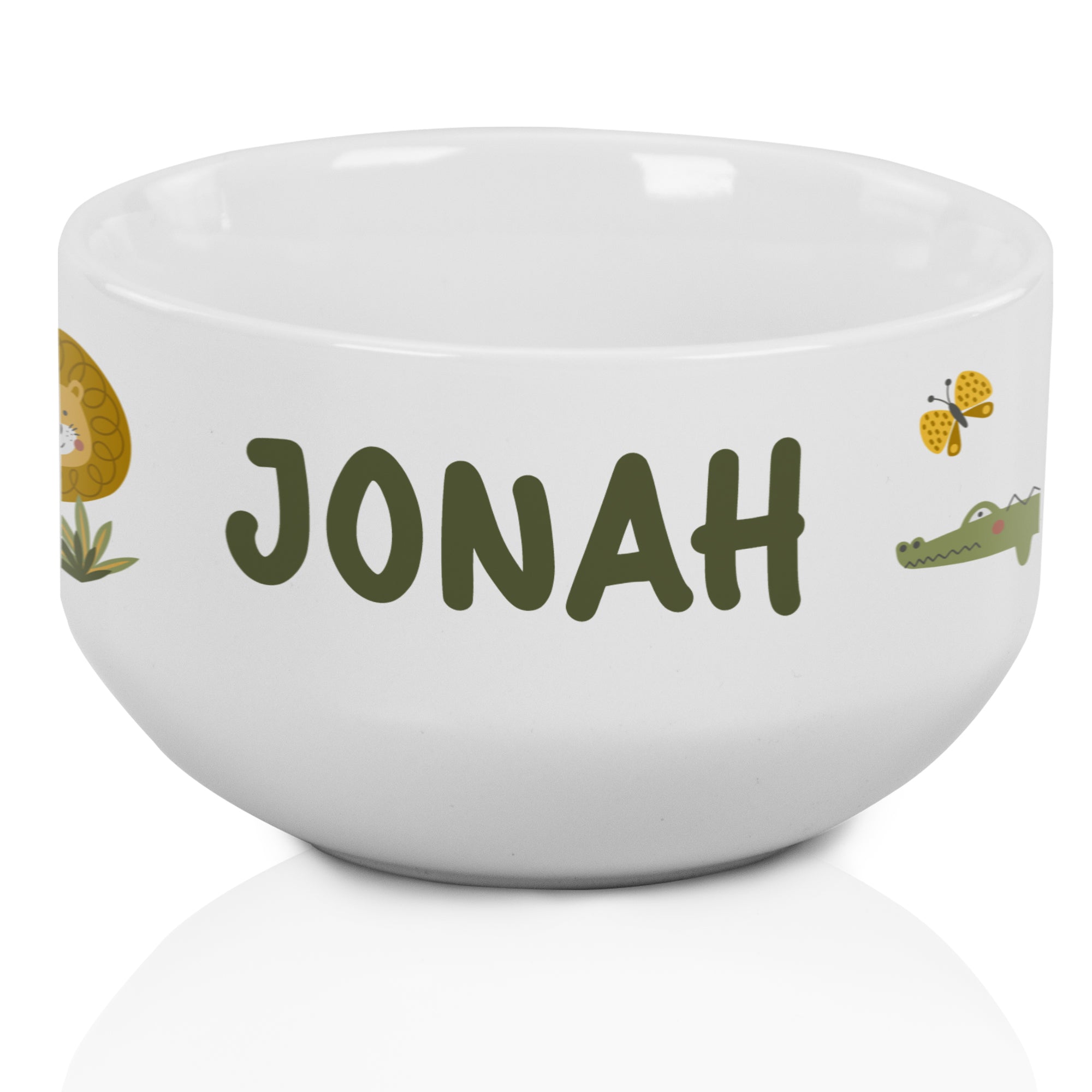 Müslischale mit Safari Tiermotiven