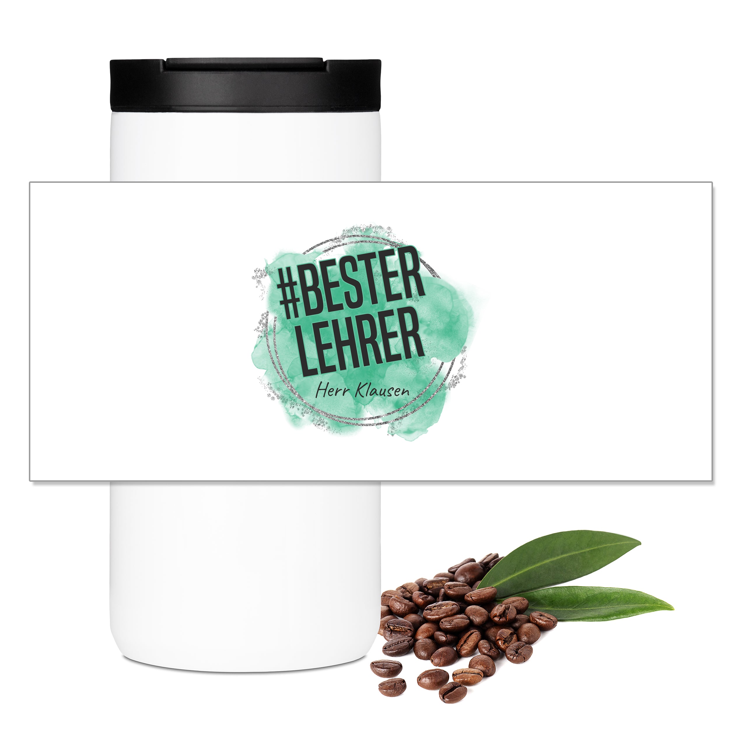 Kaffeebecher Thermo #Bester Lehrer