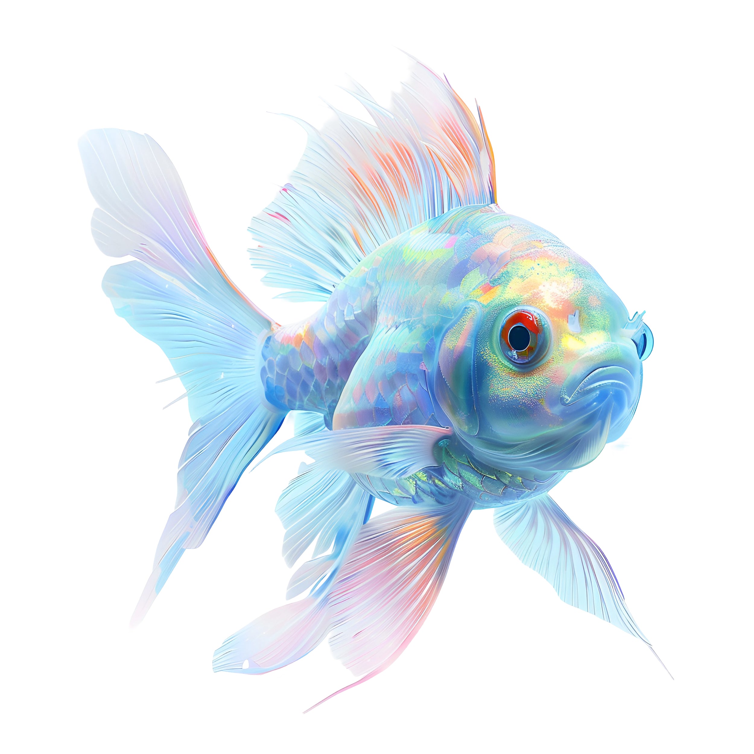 Wandtattoo Goldfisch