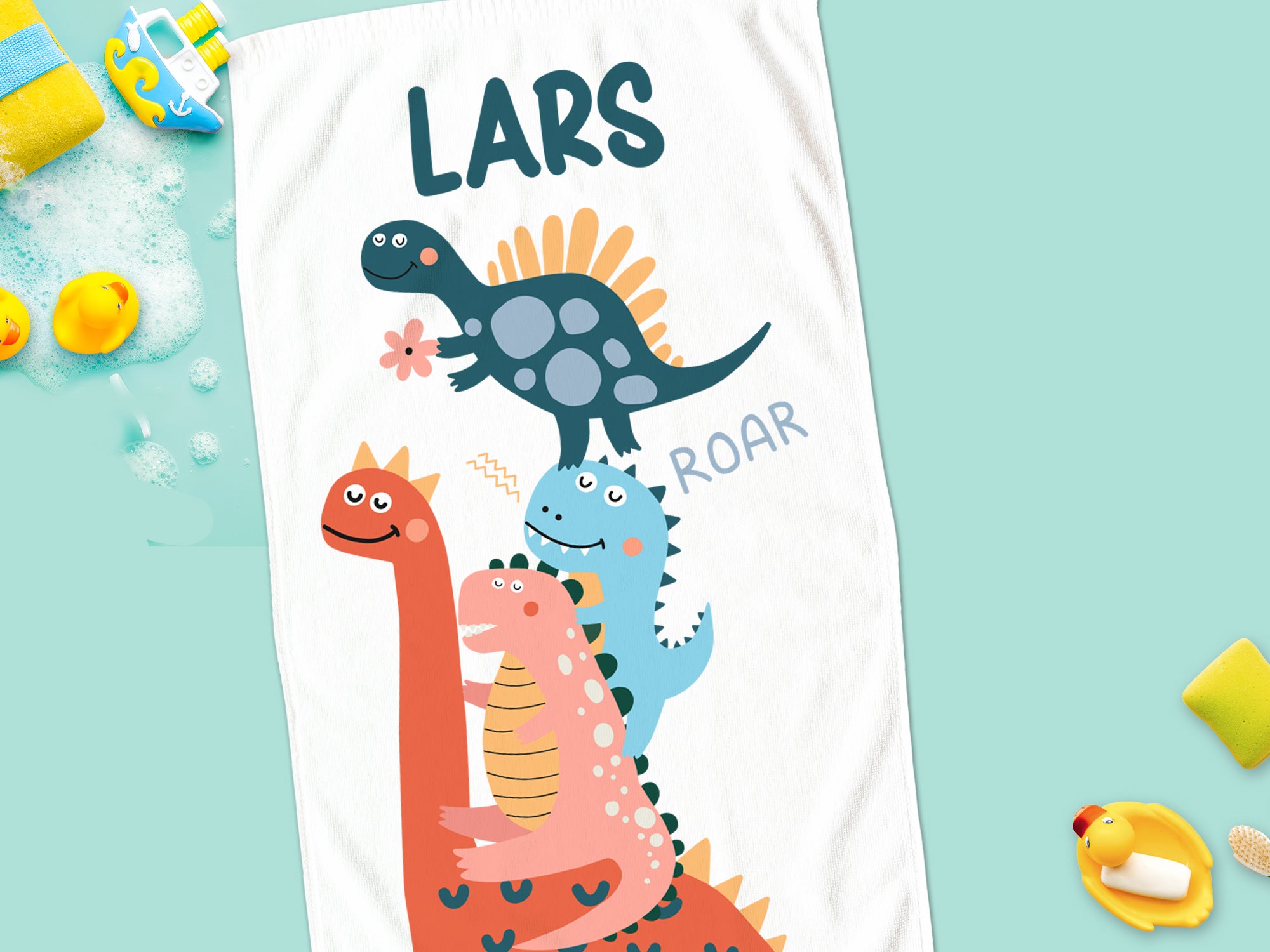 Handtuch Dinosaurier