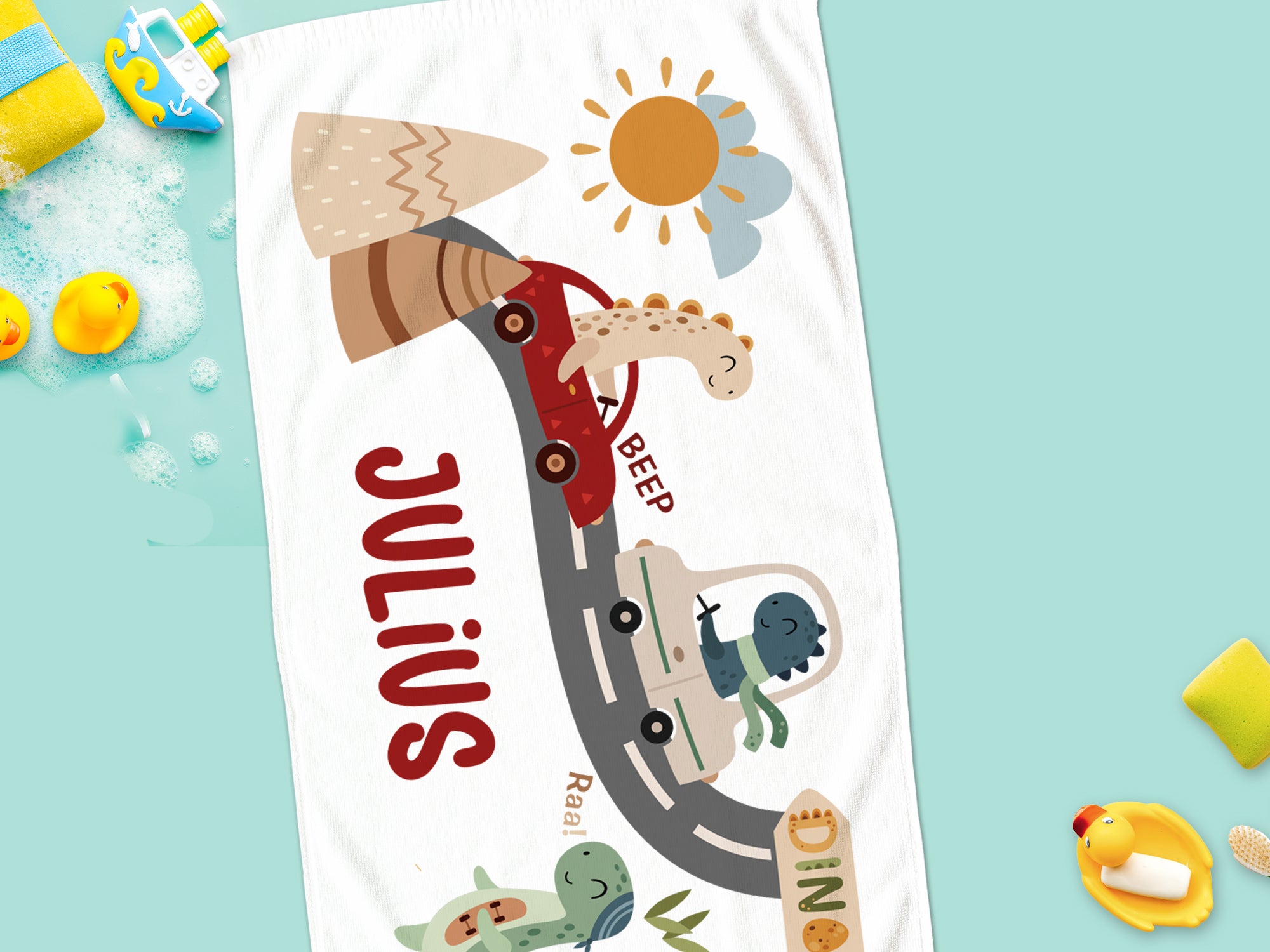 Handtuch Dino-Abenteuer