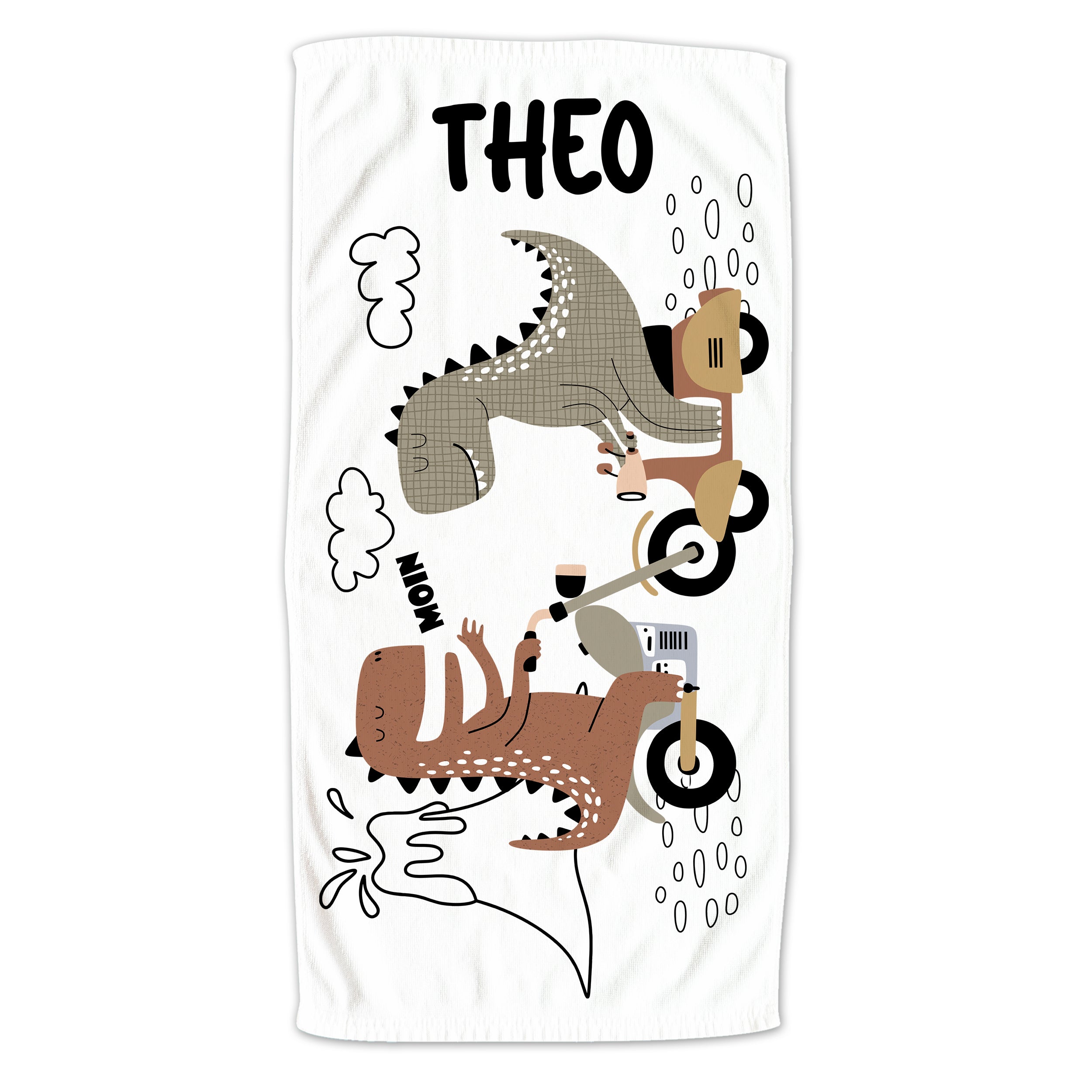 Handtuch Dinosaurier