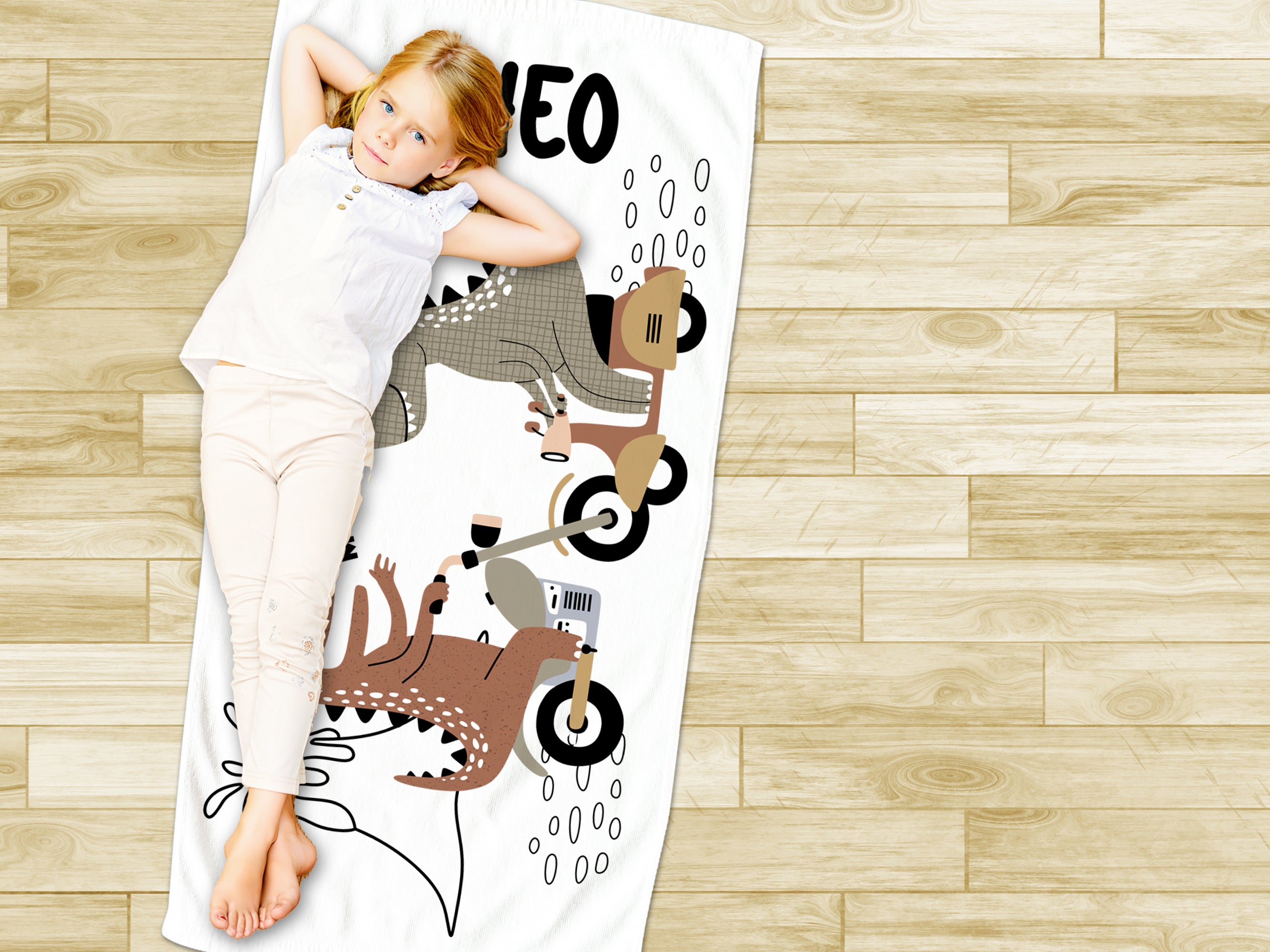 Handtuch Dinosaurier