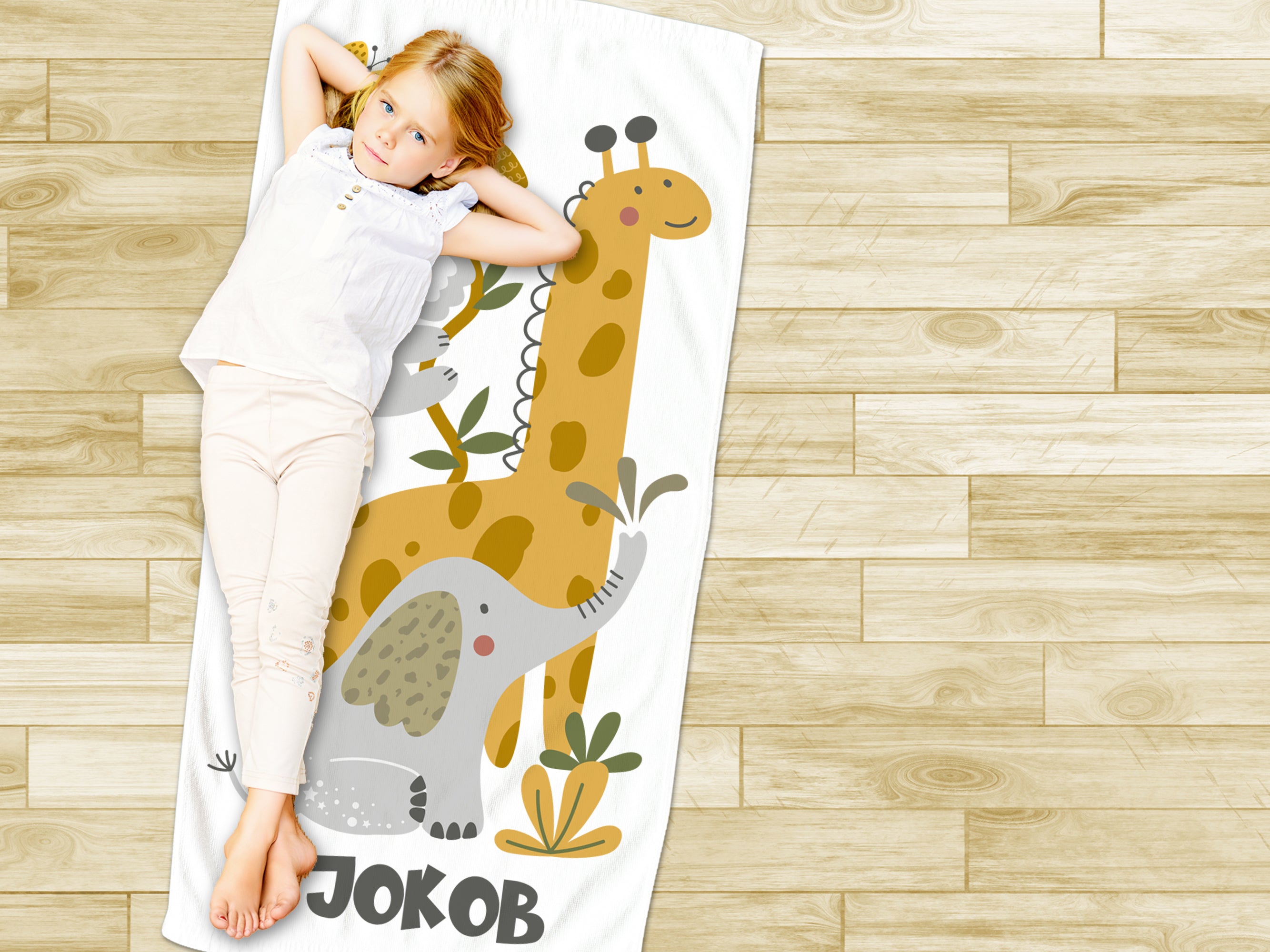 Handtuch Safari Tierfreunde