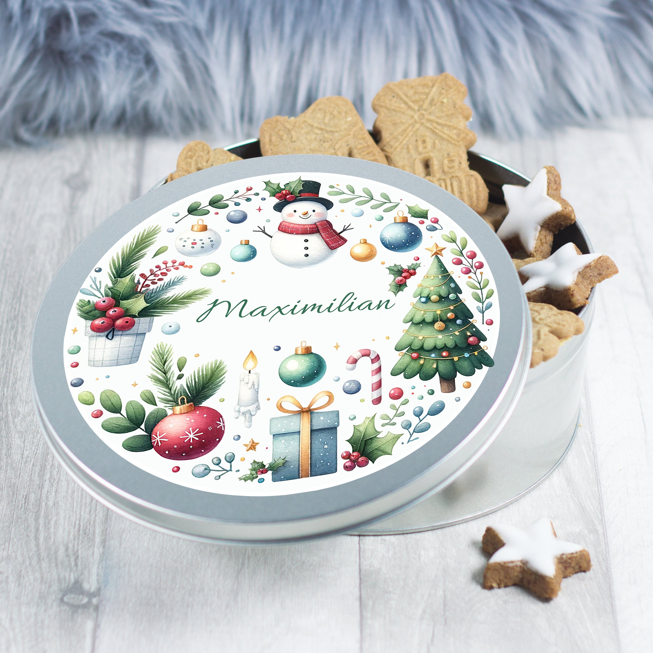 Keksdose Weihnachten - Freude für die Winterzeit