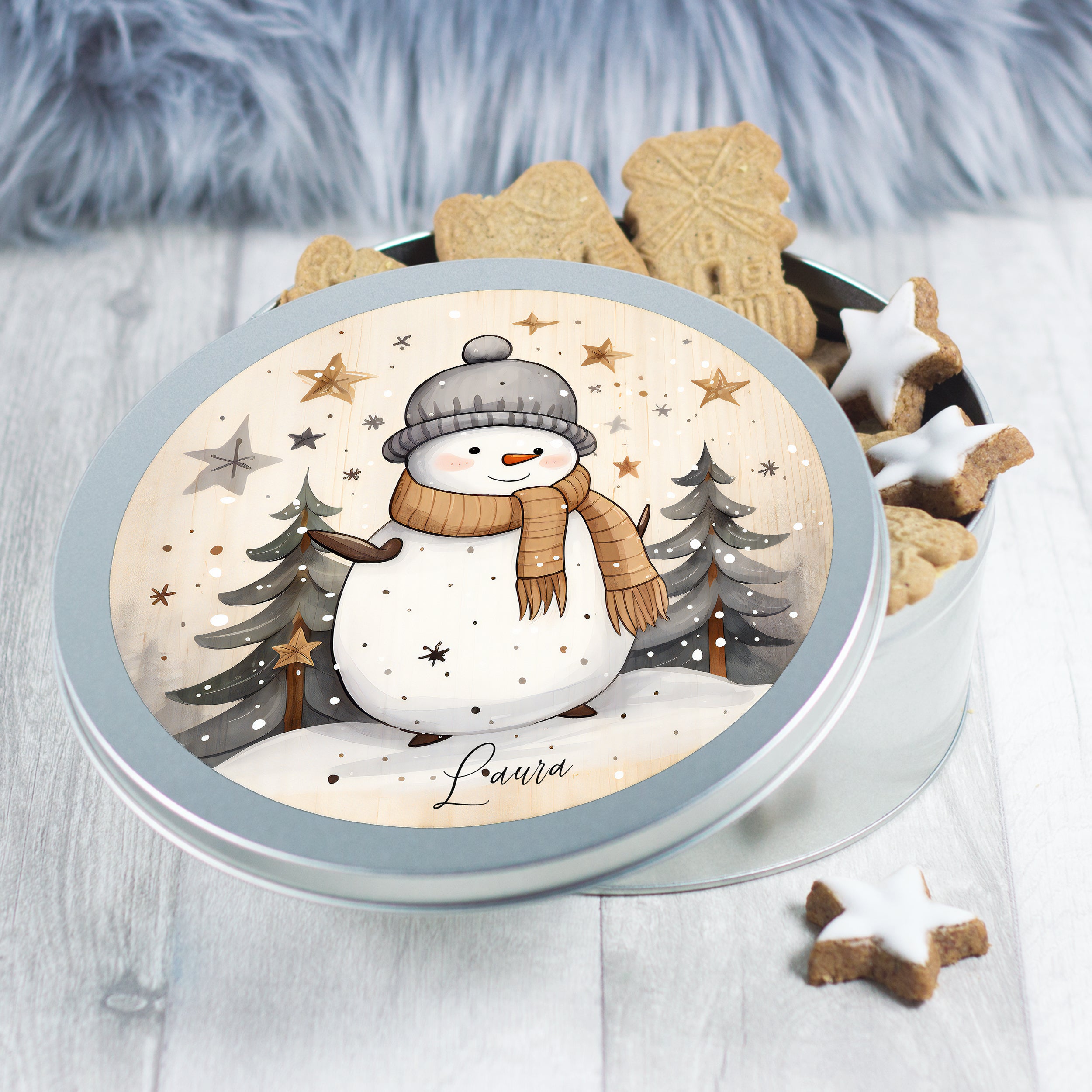 Keksdose Schneemann - Für gemütliche Winterabende