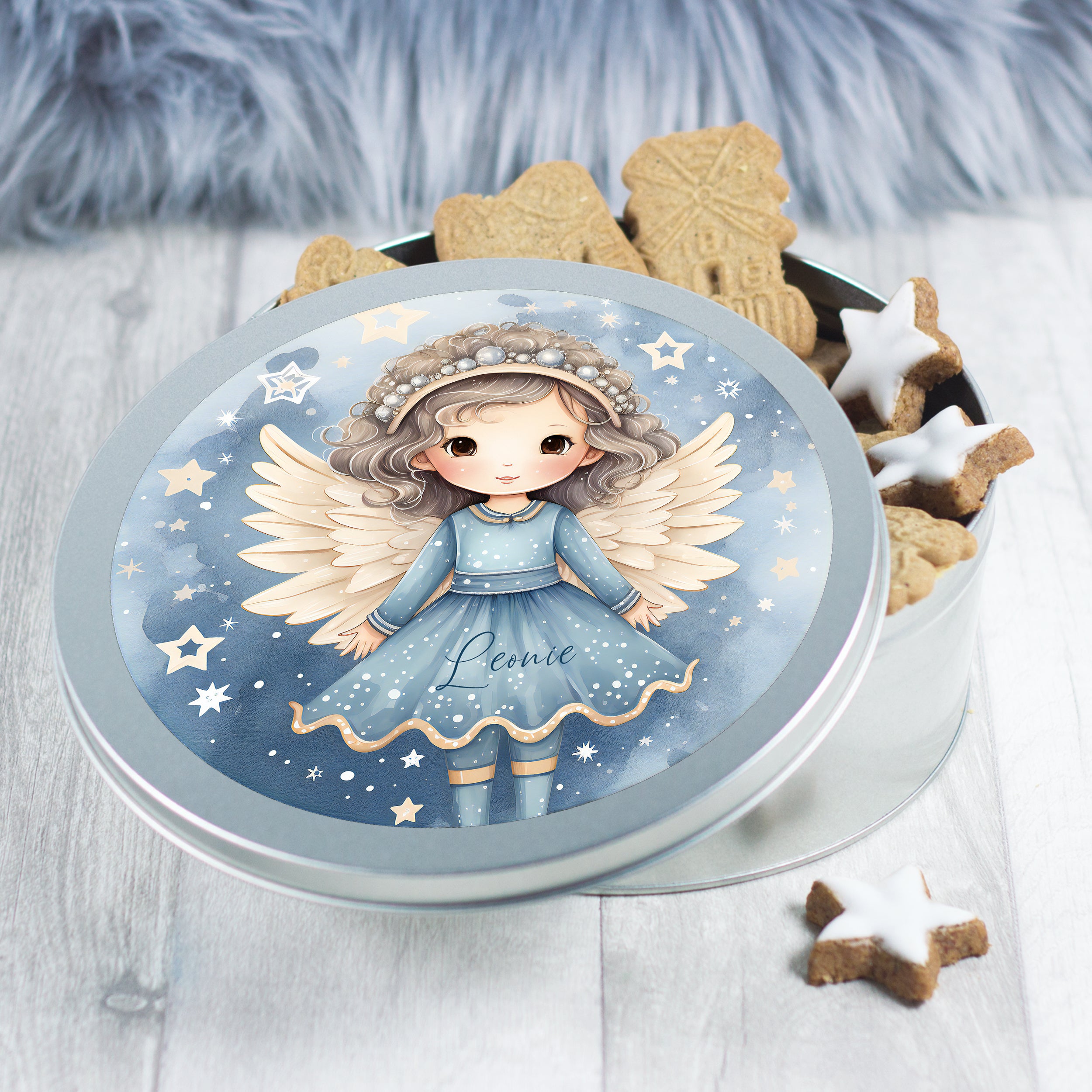 Keksdose Engelchen - Süße Leckereien stilvoll aufbewahren