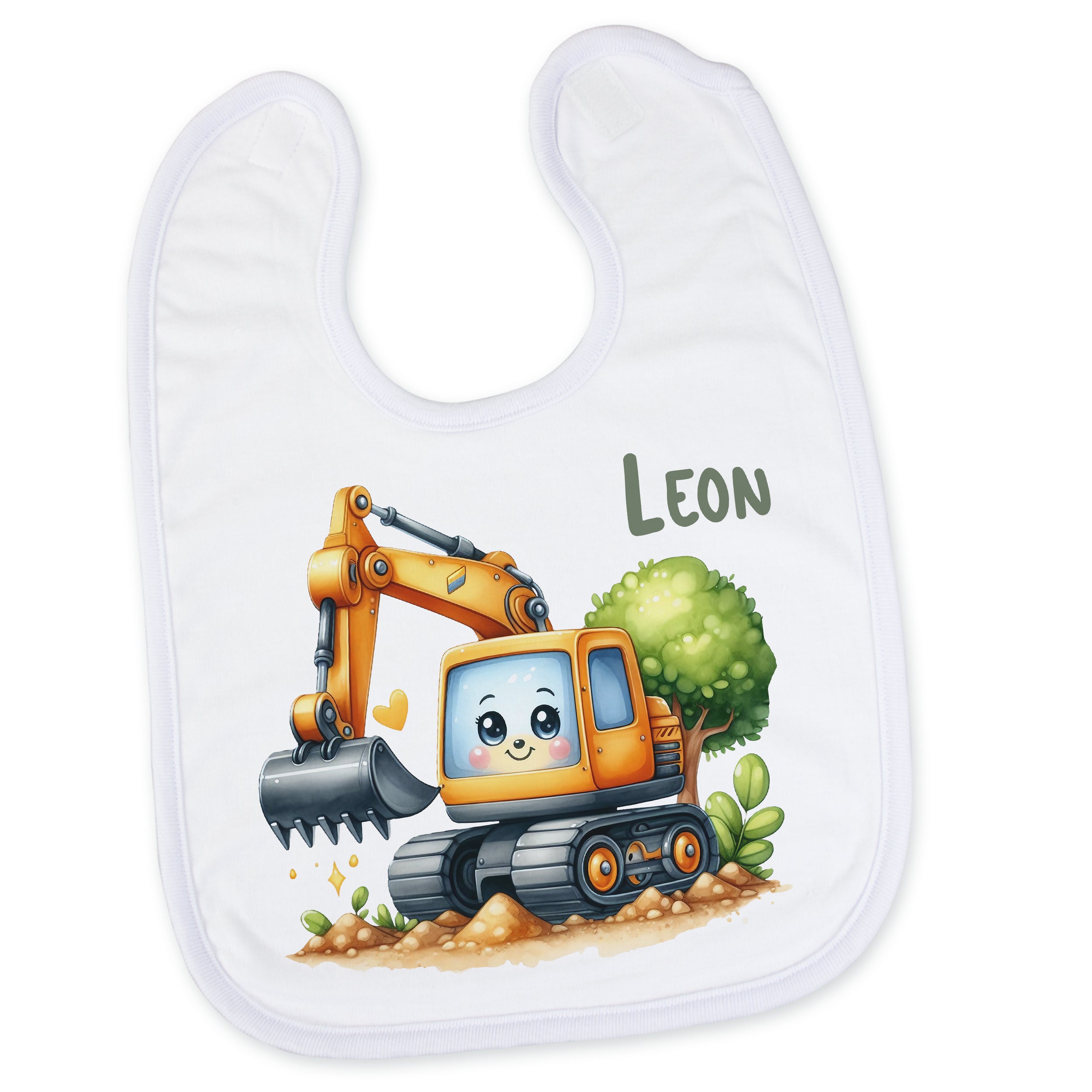 Baby Lätzchen Bagger