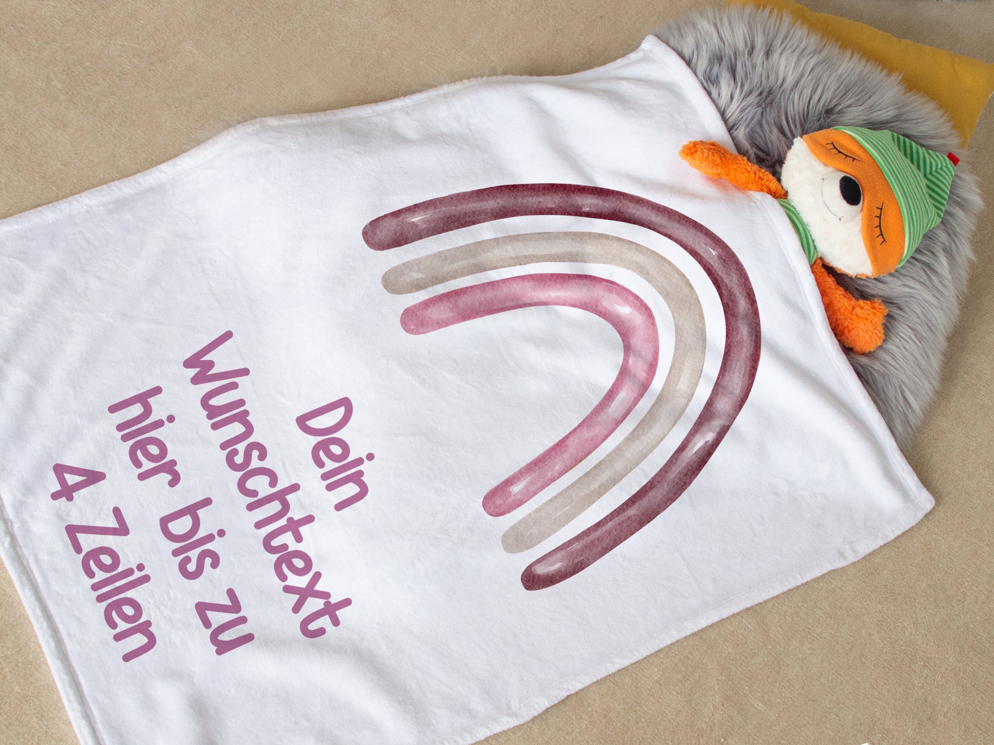 Babydecke Regenbogen