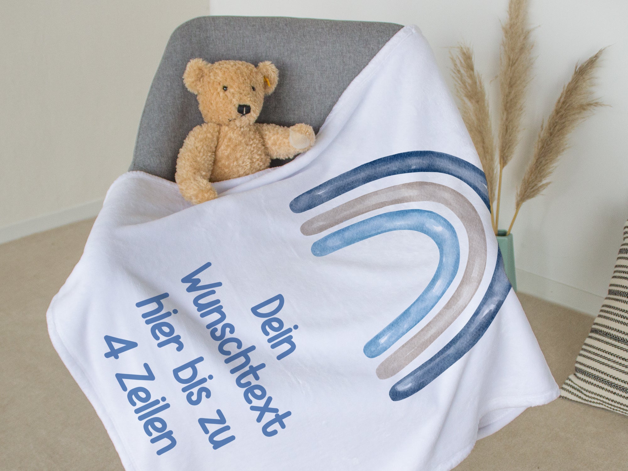 Babydecke Regenbogen - Für kuschelige Träume