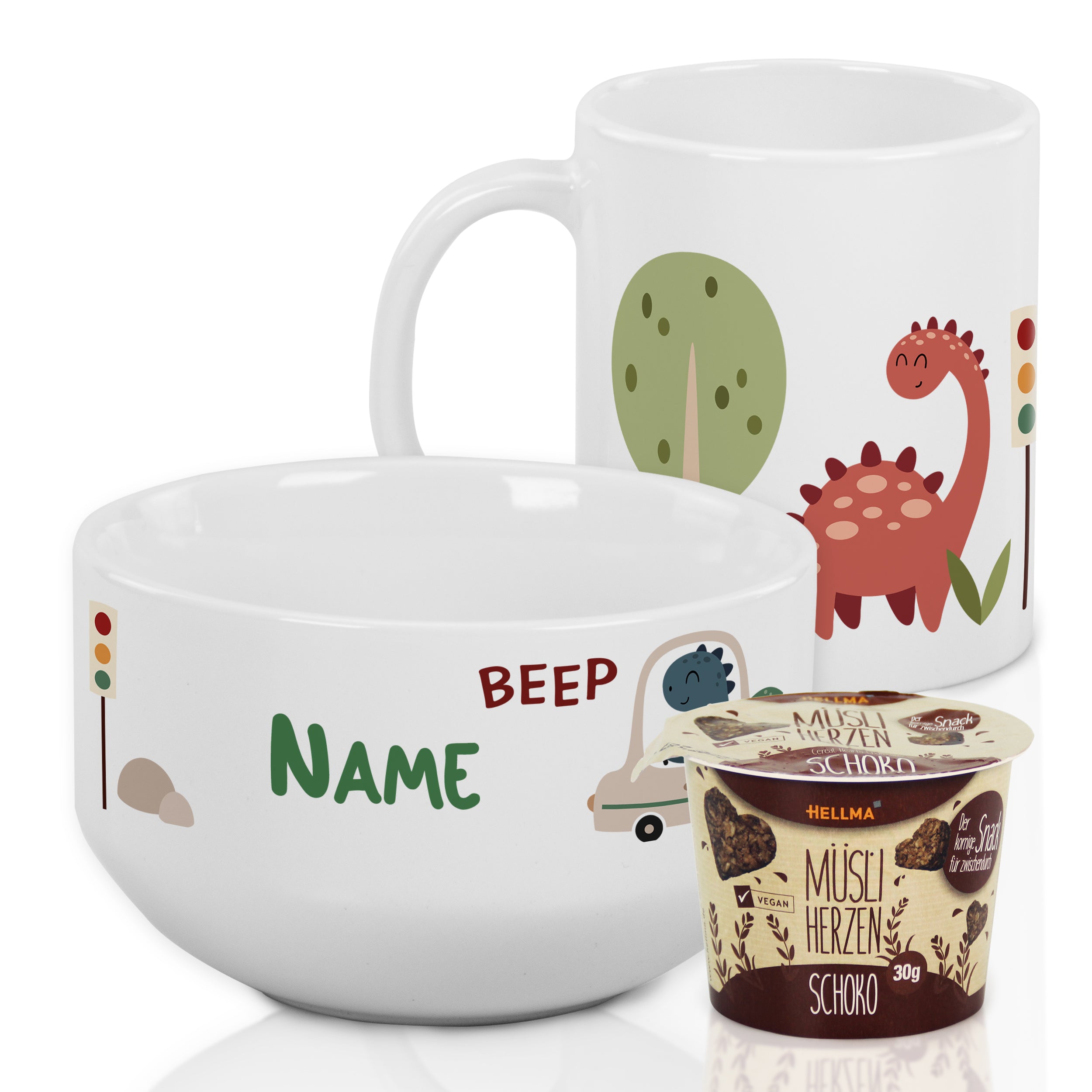 Set Müslischale mit Tasse