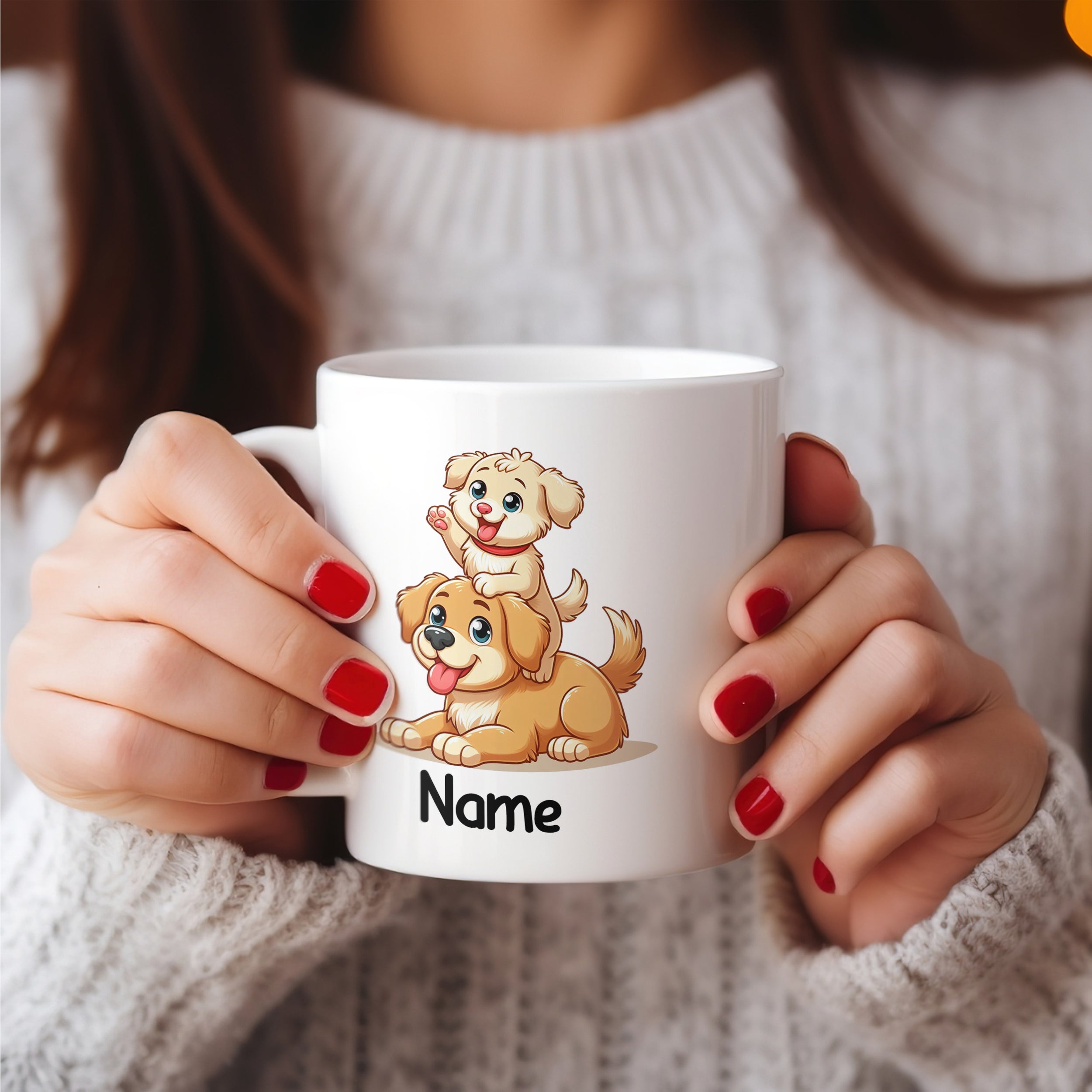 Tasse mit Hundemotiv