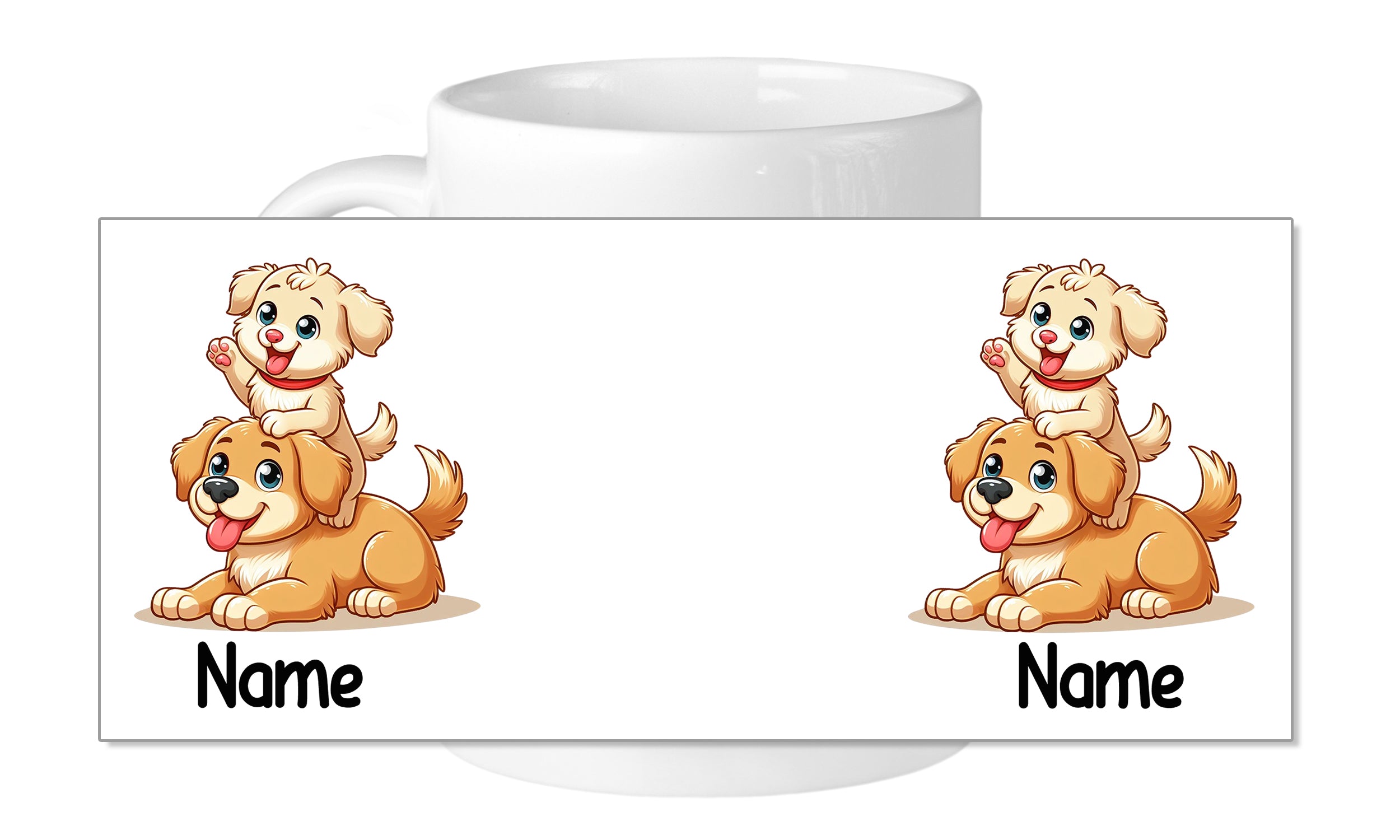 Tasse mit Hundemotiv