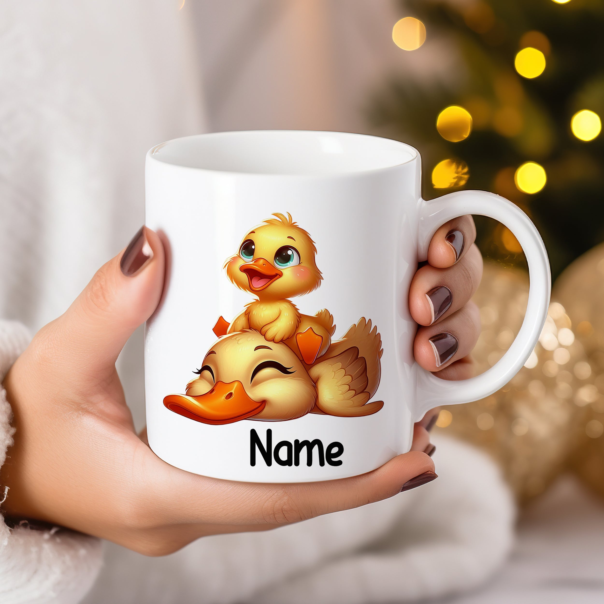 Tasse Entzückendes Entenmotiv