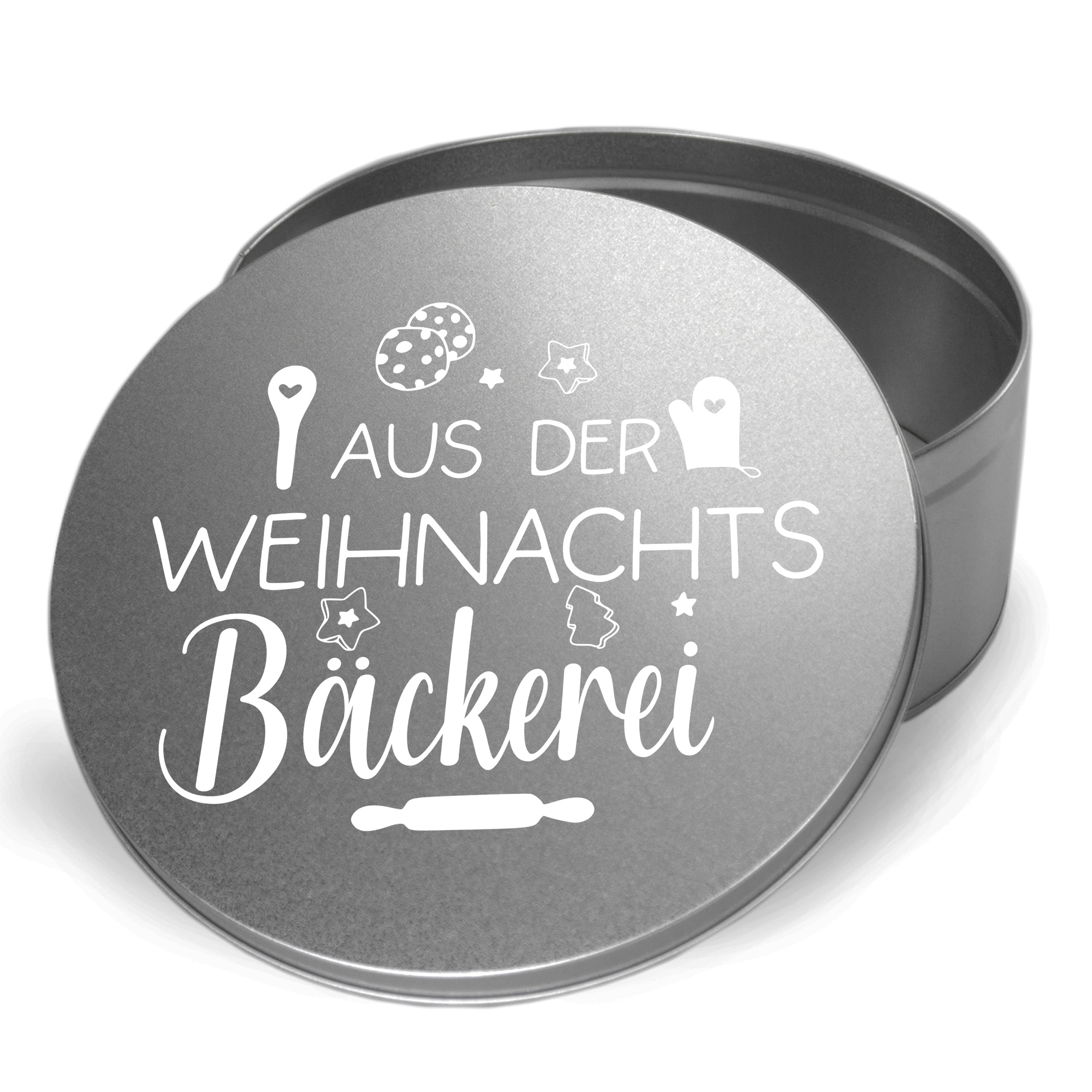 Keksdose mit Weihnachtsmotiv - Für festliche Backmomente