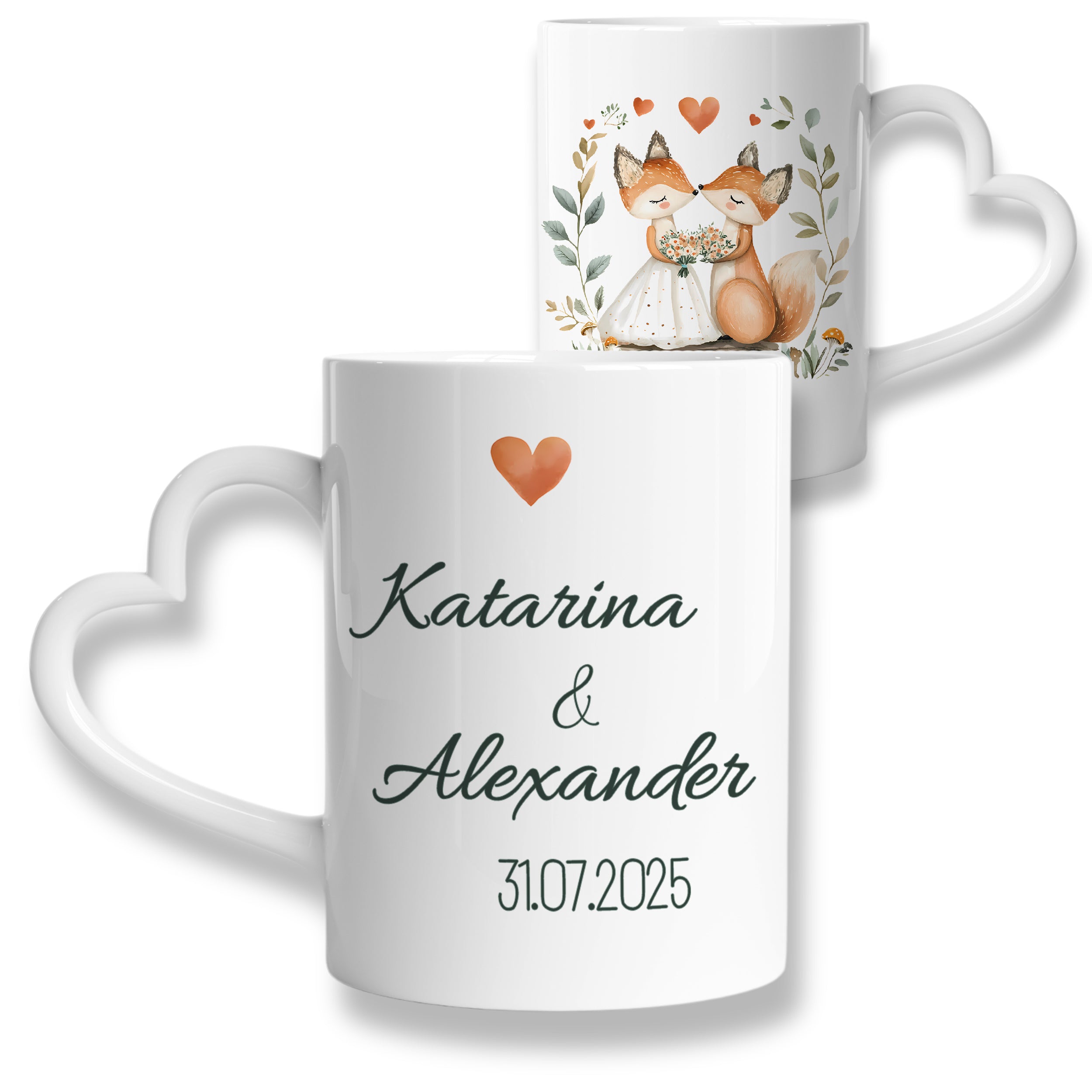 Tasse mit Herzhenkel - Ein Zeichen der Verbundenheit