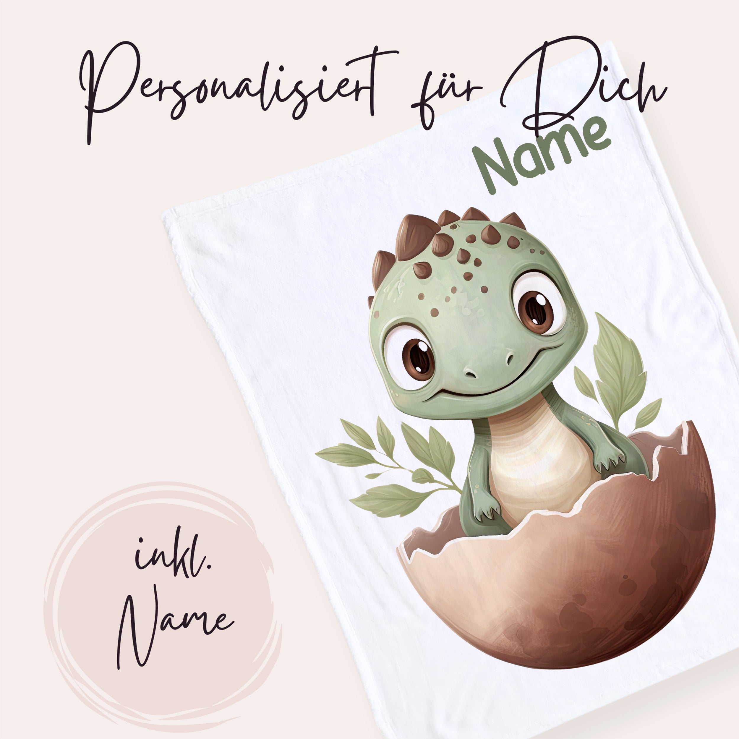 Babydecke Dinosaurier