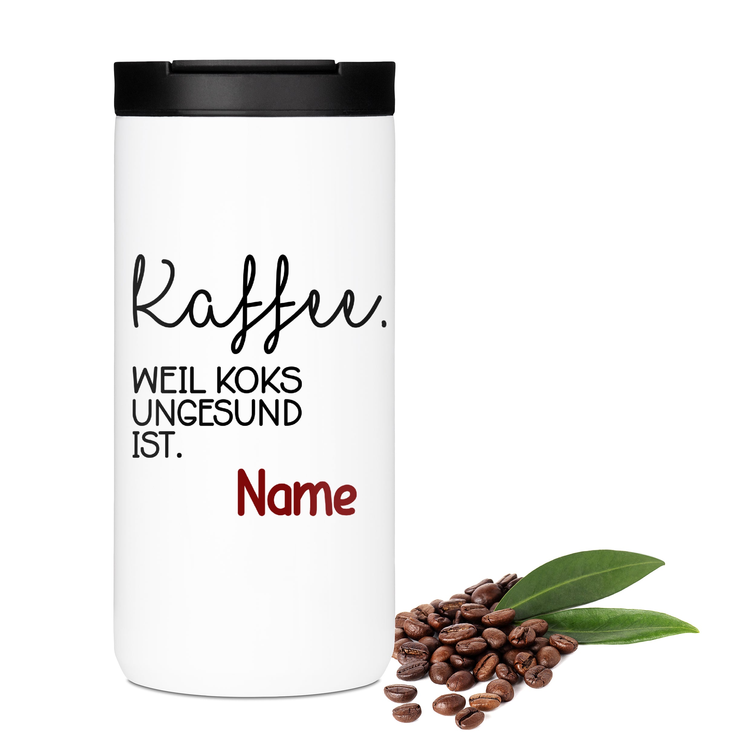 Kaffeebecher mit witzigem Spruch - Für Kaffeeliebhaber