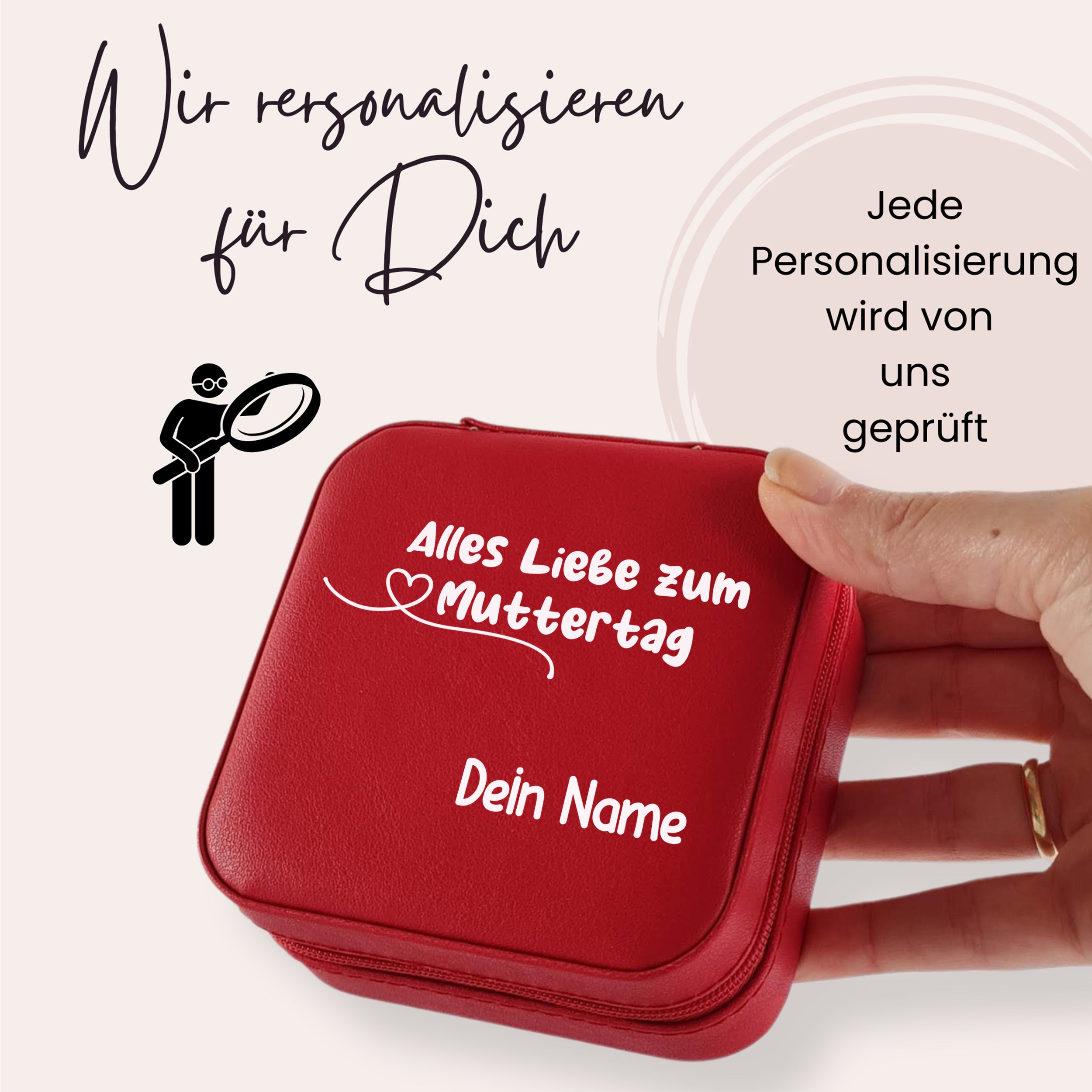 Schmuckkästchen mit persönlicher Note - Liebevoll zum Muttertag