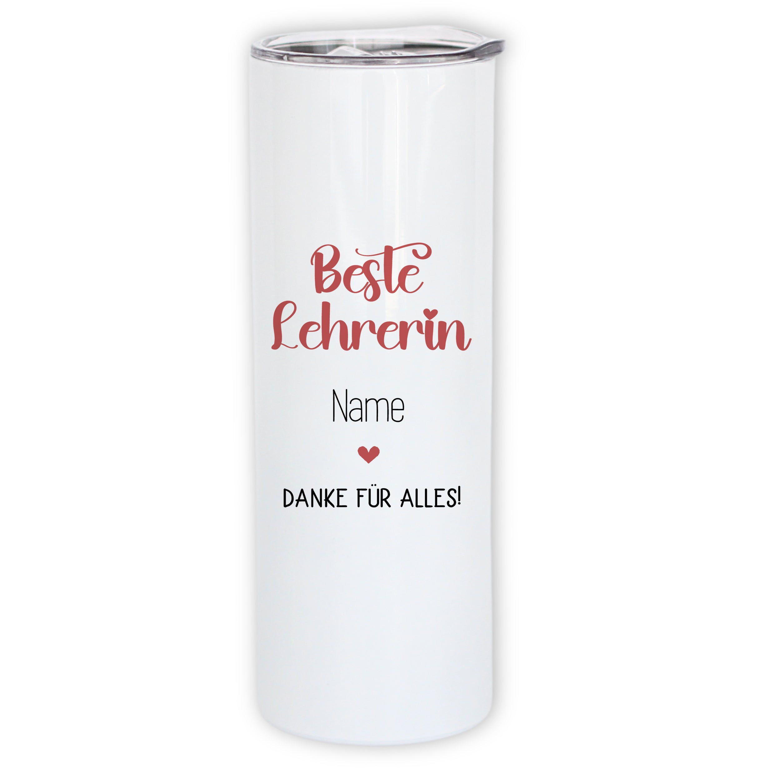 Thermobecher Beste Lehrerin - Ein Dankeschön für deine Hingabe