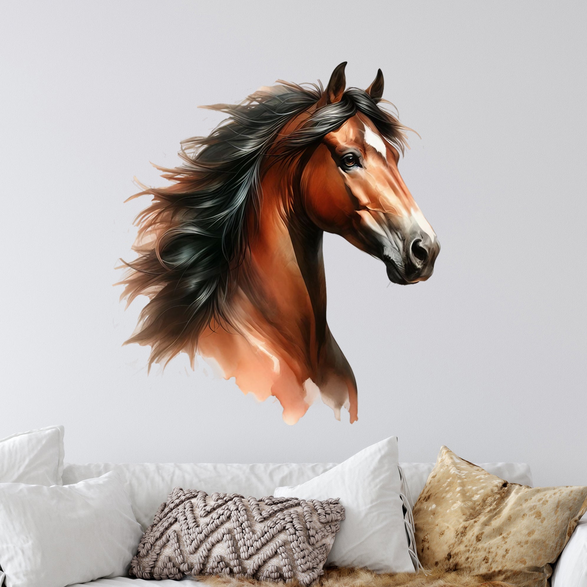 Wandtattoo Pferd