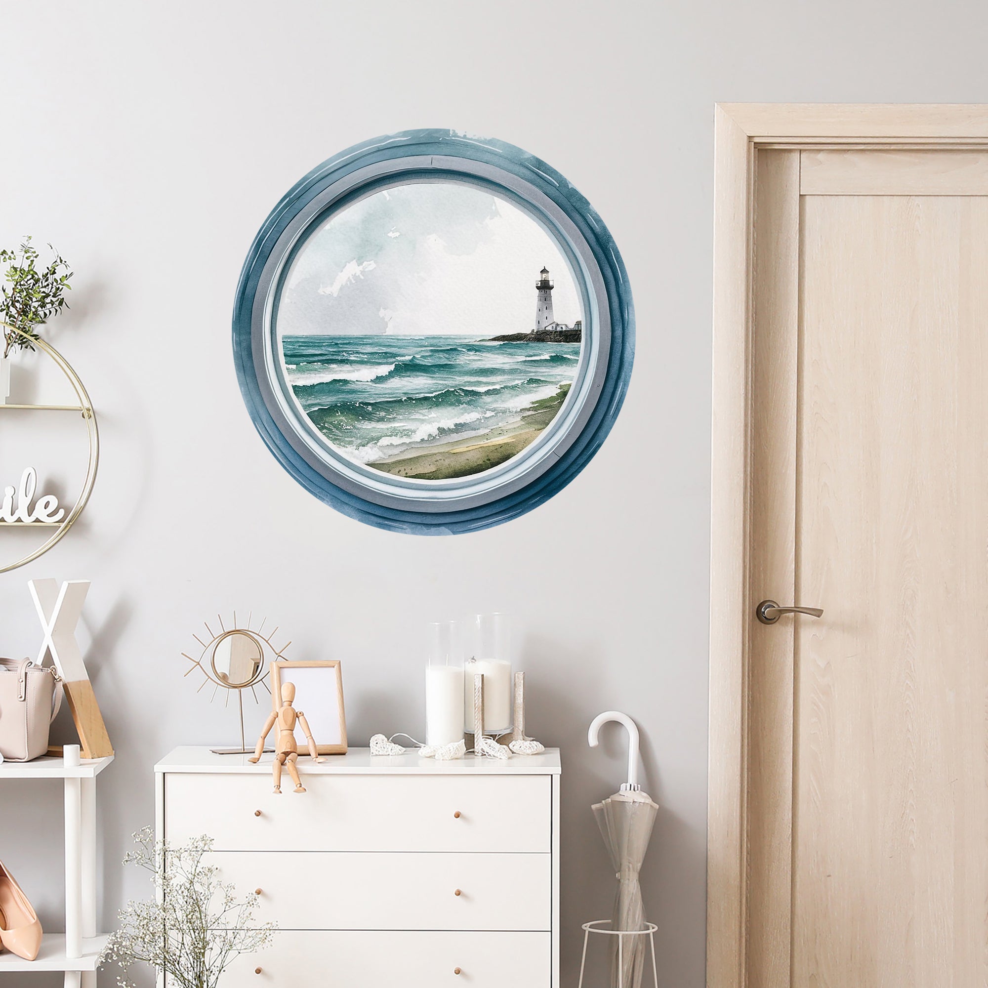 Wandtattoo Leuchtturm