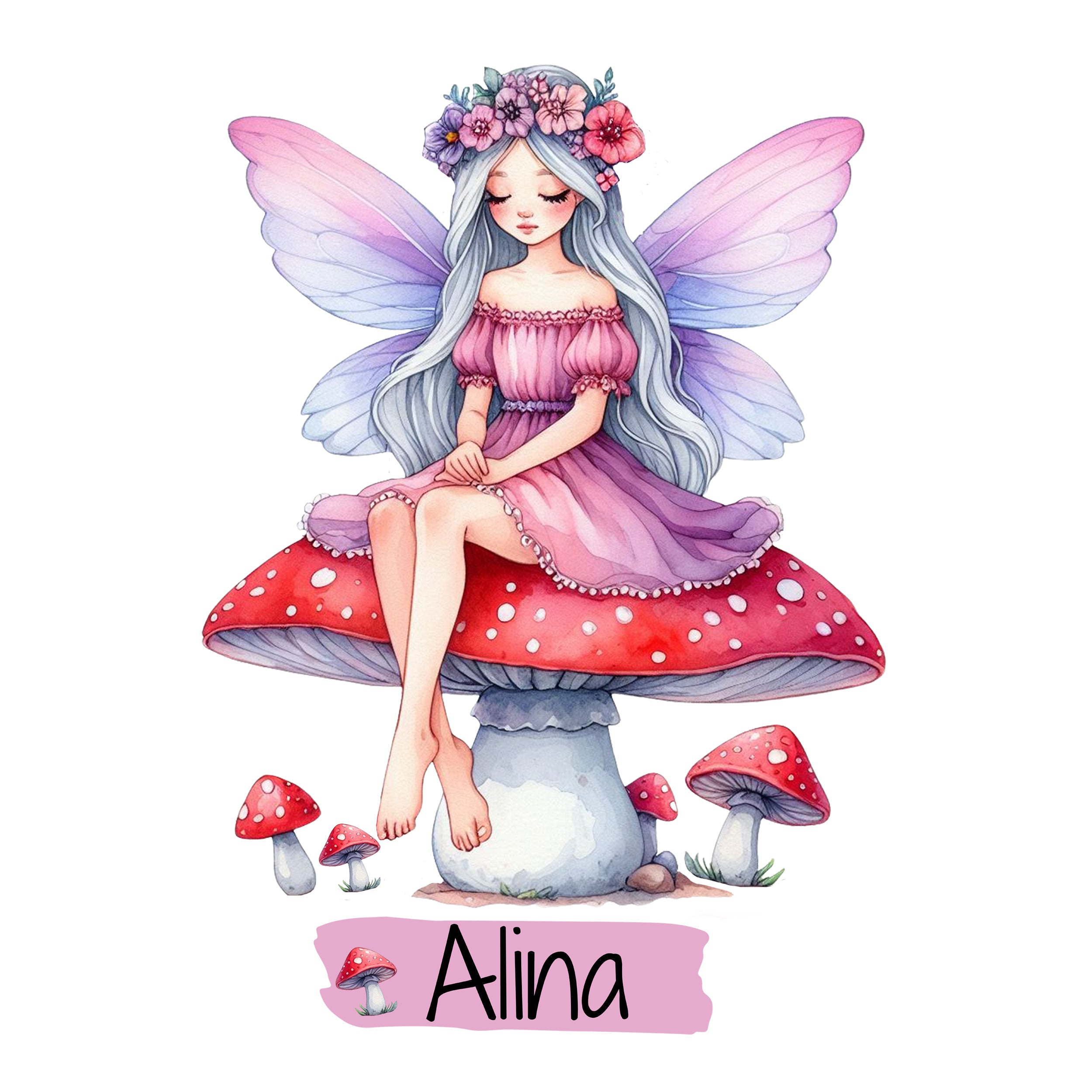 Wandtattoo Feen-Motiv