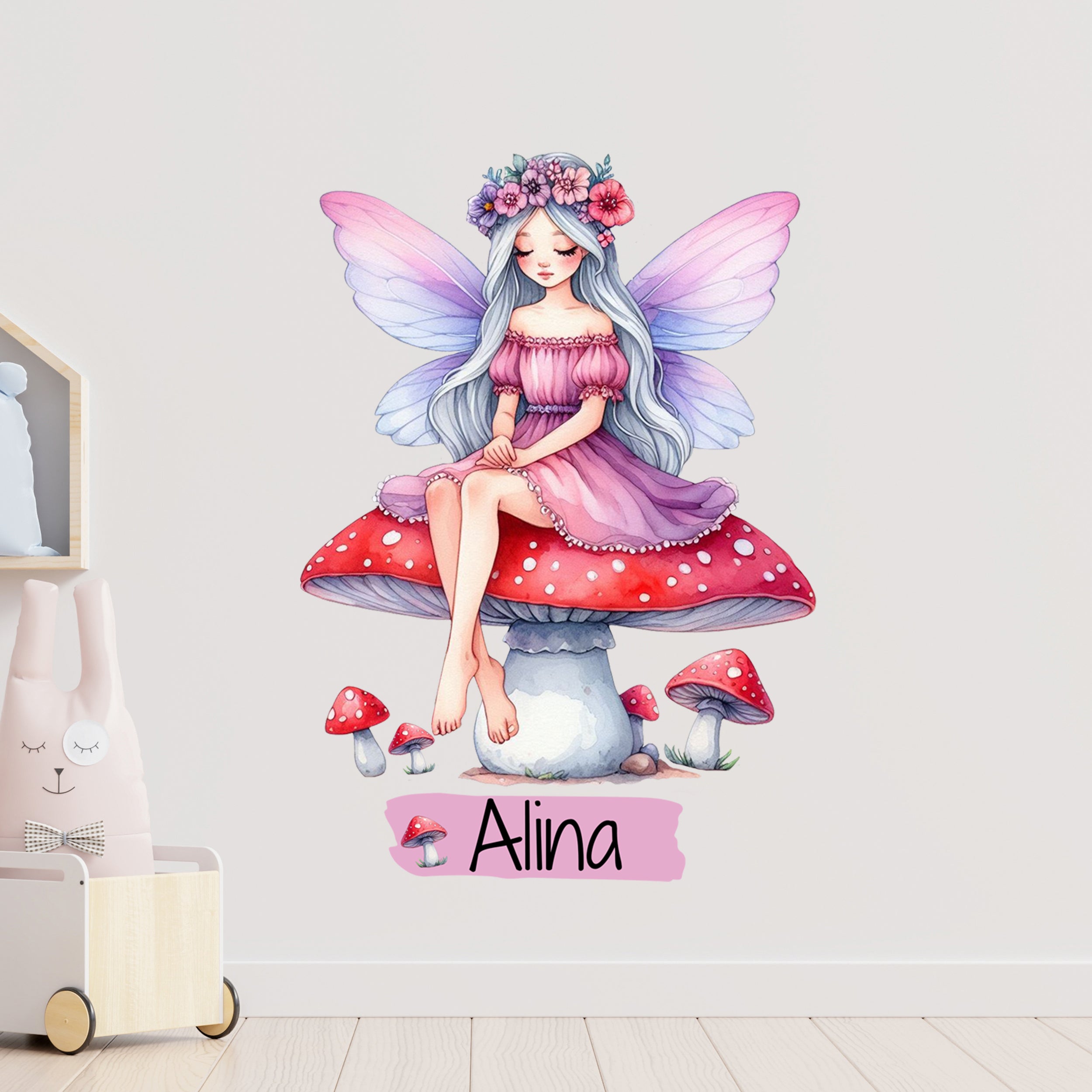 Wandtattoo Feen-Motiv