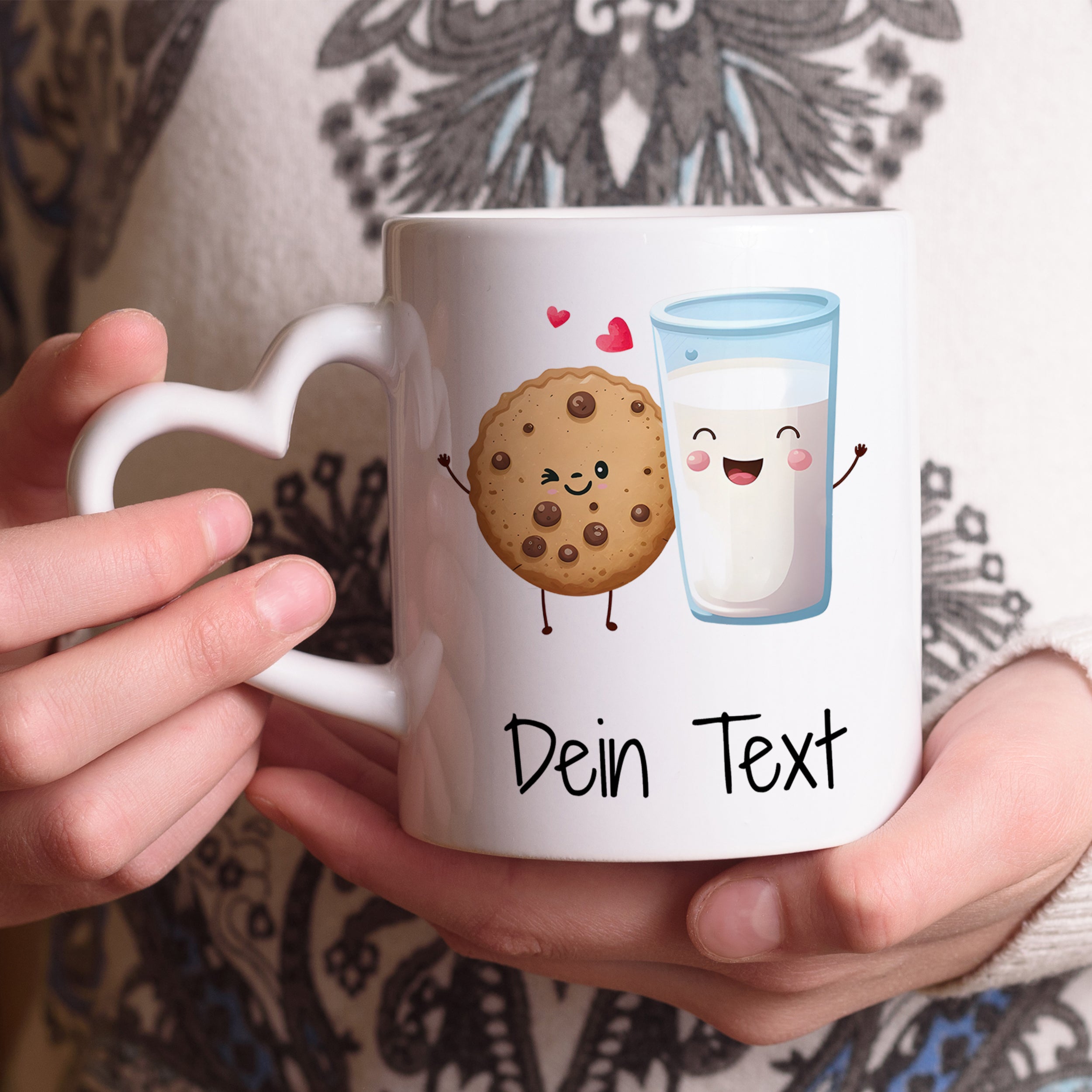 Tassen Set Cookie und Milch - Für süße Momente zu zweit