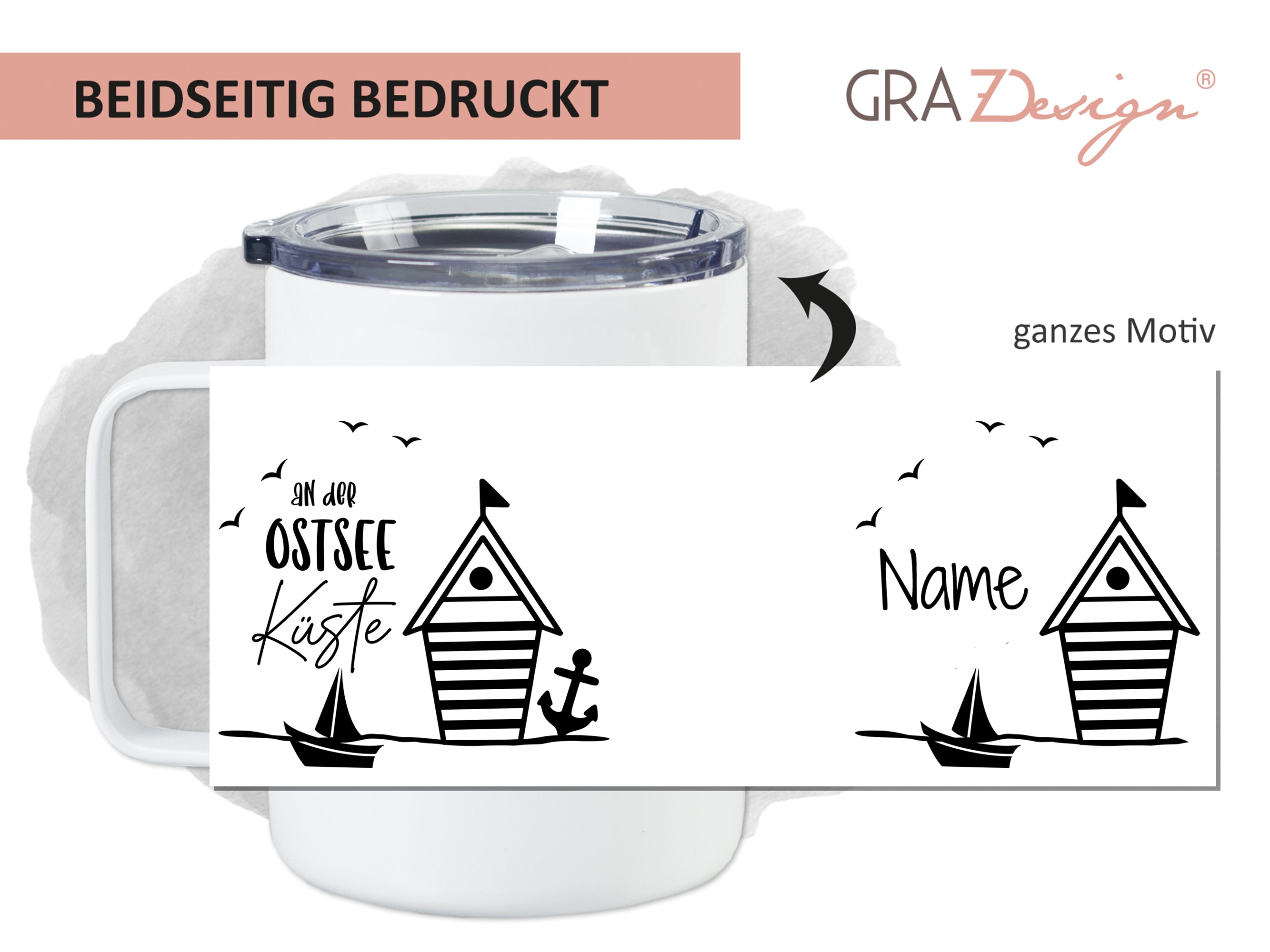 Wanderbecher Ostsee - Für entspannte Ausflüge am Meer