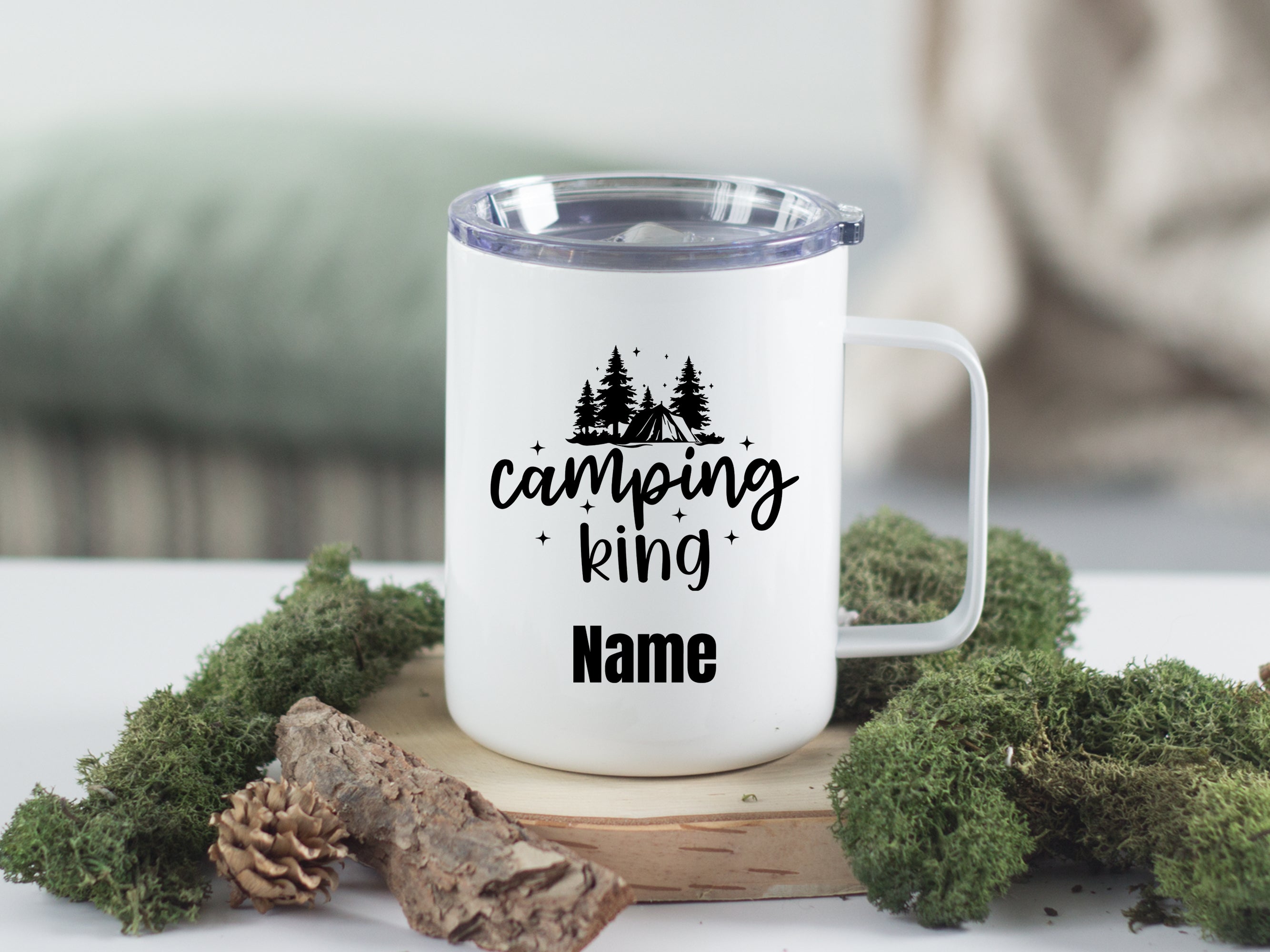 Wanderbecher Camping King - Dein Abenteuer wartet