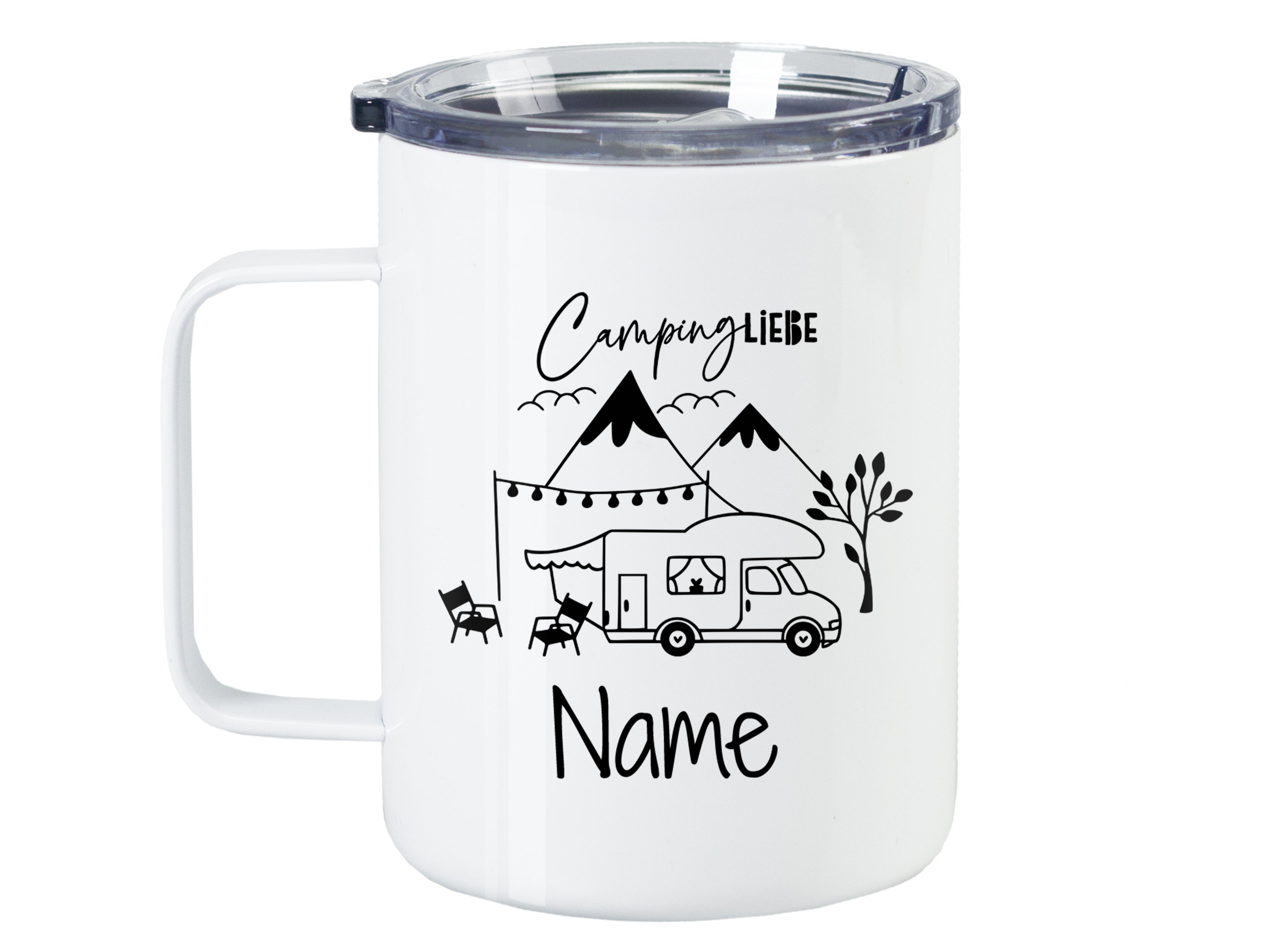 Wanderbecher Campingliebe - Für unvergessliche Abenteuer