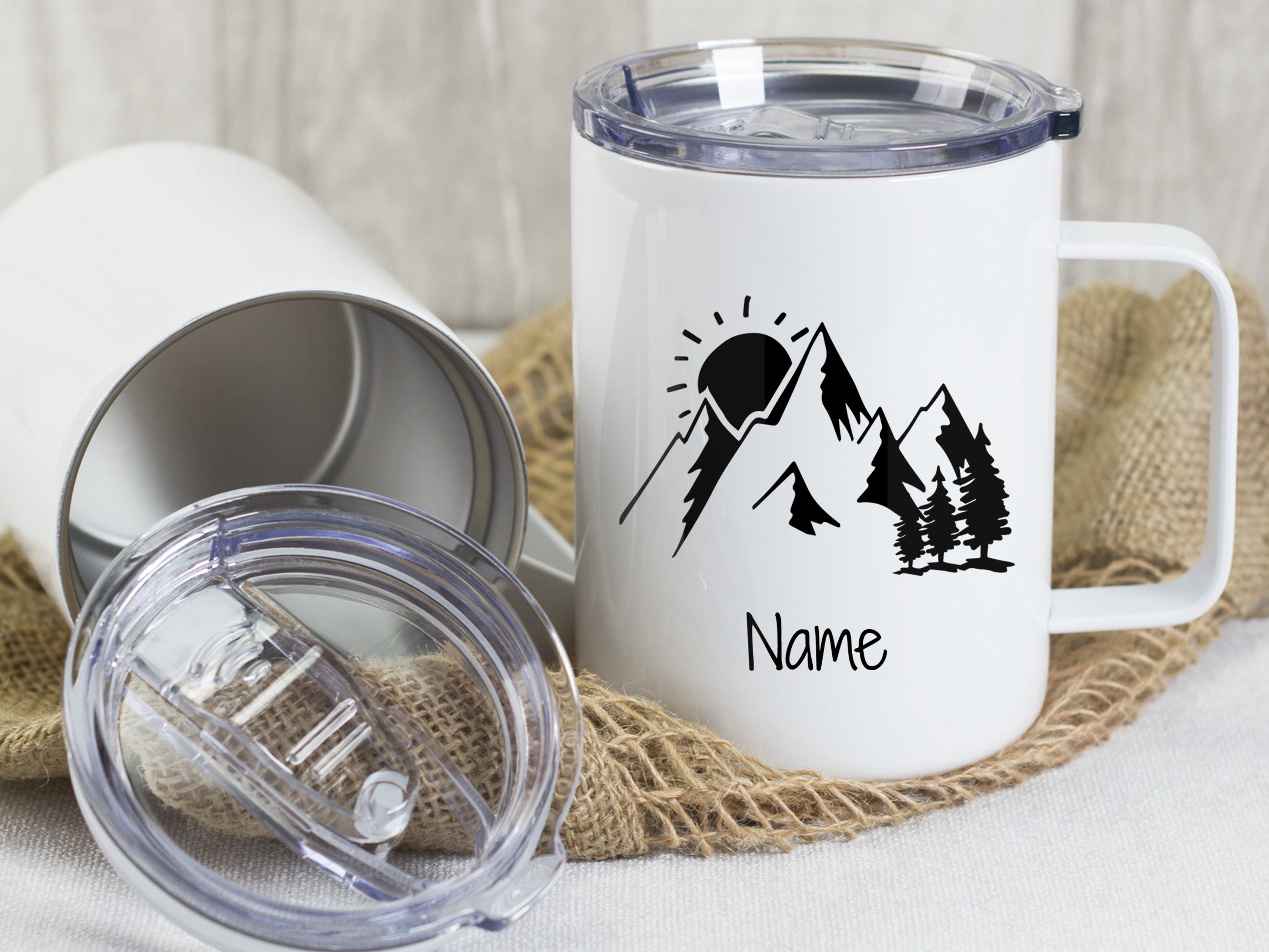 Wanderbecher Berge - Für Abenteuerlustige